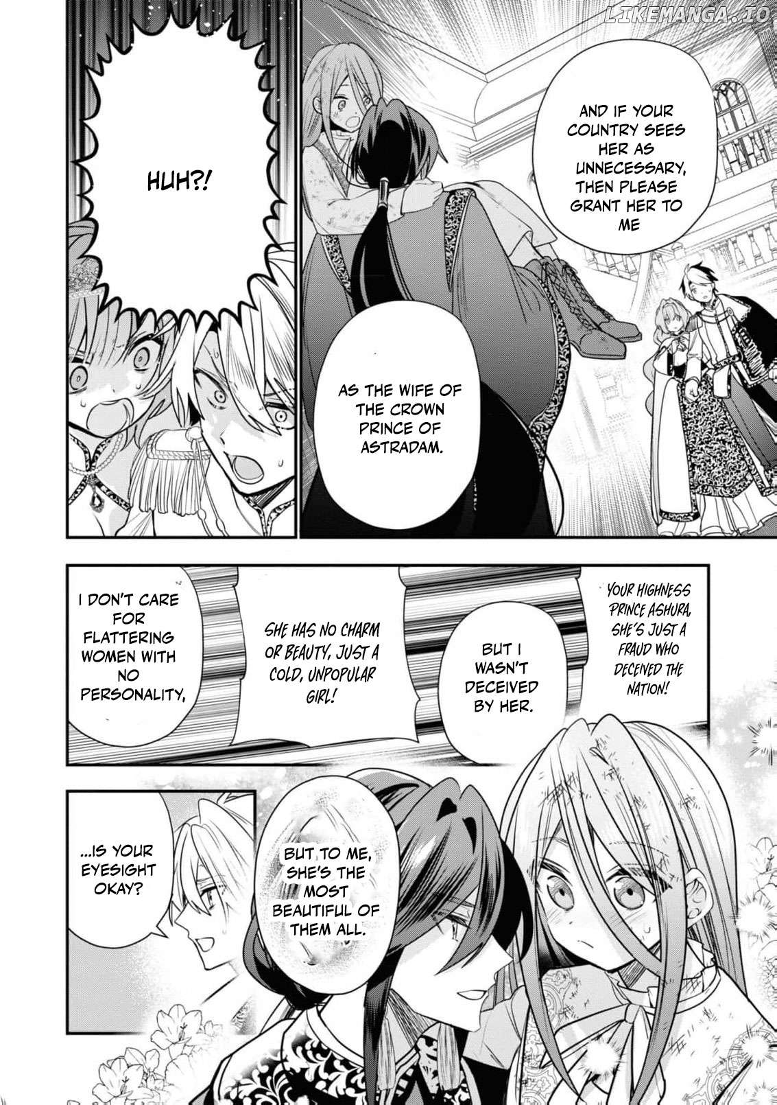 Nise Seijo da to Iwaremashita ga, Douyara Watashi ga Honmono no you desu ka? Chapter 1 - page 31