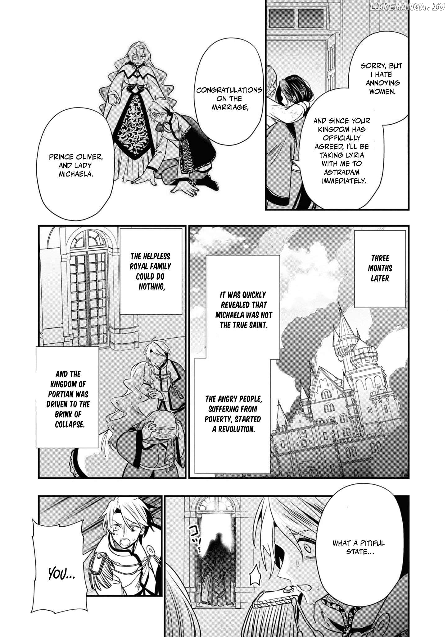 Nise Seijo da to Iwaremashita ga, Douyara Watashi ga Honmono no you desu ka? Chapter 1 - page 34
