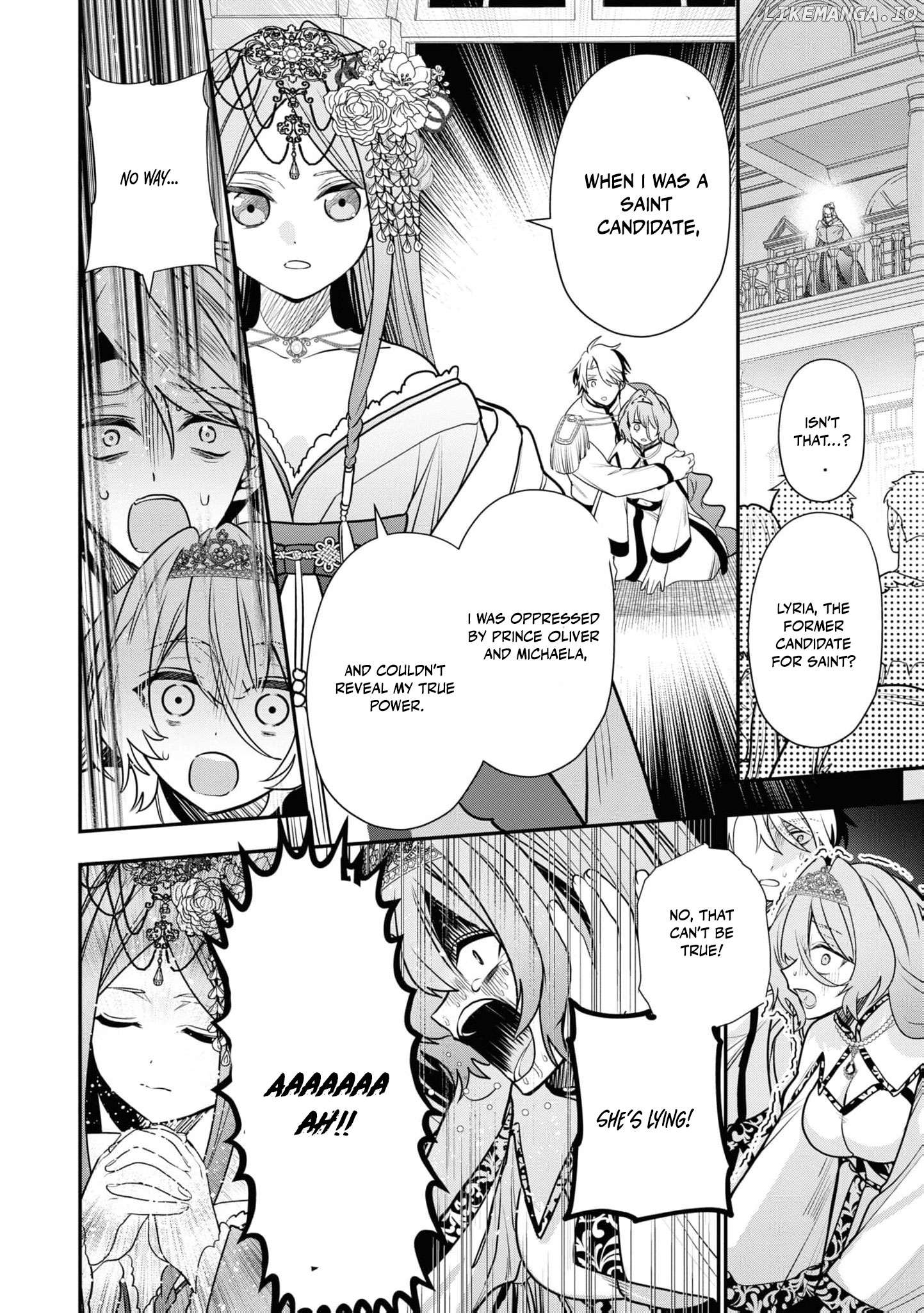 Nise Seijo da to Iwaremashita ga, Douyara Watashi ga Honmono no you desu ka? Chapter 1 - page 37