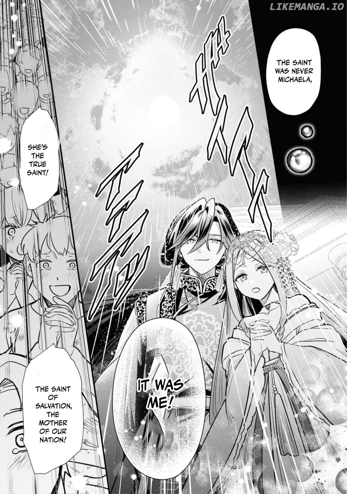 Nise Seijo da to Iwaremashita ga, Douyara Watashi ga Honmono no you desu ka? Chapter 1 - page 38