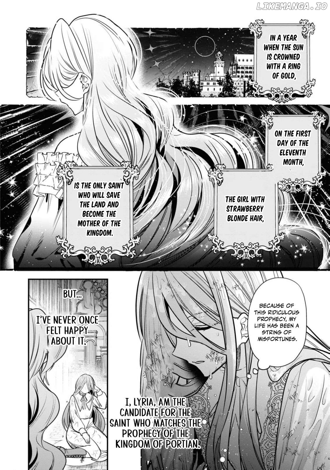 Nise Seijo da to Iwaremashita ga, Douyara Watashi ga Honmono no you desu ka? Chapter 1 - page 9