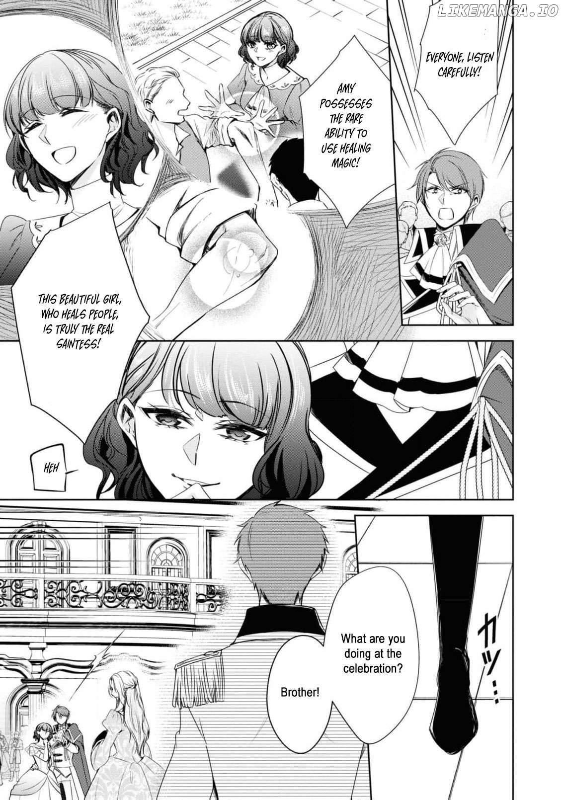 Nise Seijo da to Iwaremashita ga, Douyara Watashi ga Honmono no you desu ka? Chapter 2 - page 11