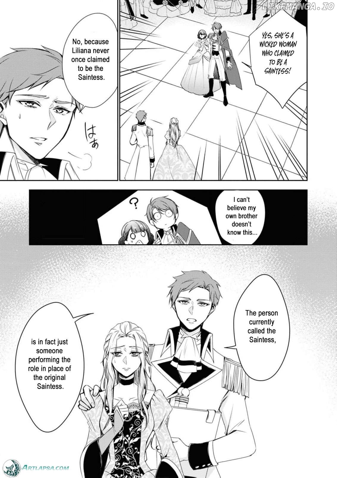 Nise Seijo da to Iwaremashita ga, Douyara Watashi ga Honmono no you desu ka? Chapter 2 - page 13