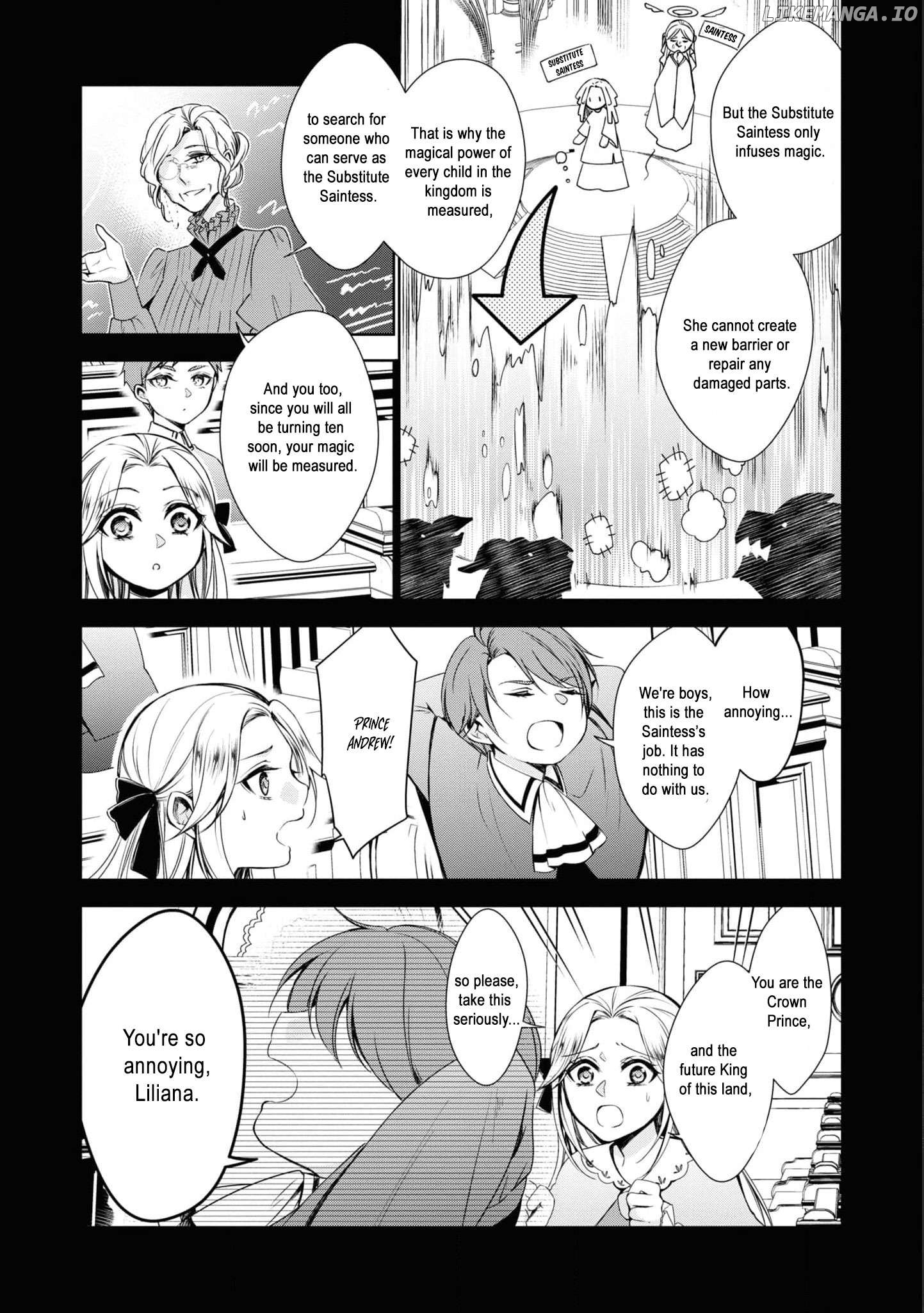 Nise Seijo da to Iwaremashita ga, Douyara Watashi ga Honmono no you desu ka? Chapter 2 - page 15