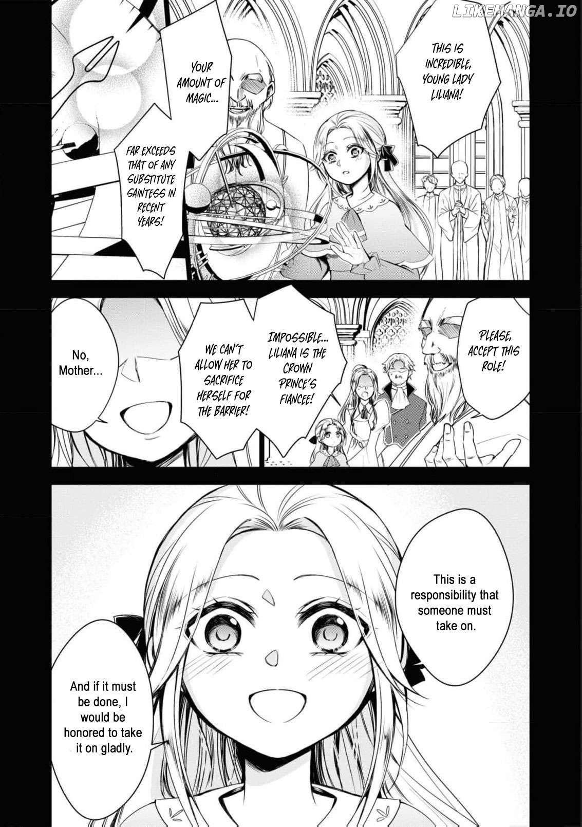 Nise Seijo da to Iwaremashita ga, Douyara Watashi ga Honmono no you desu ka? Chapter 2 - page 17