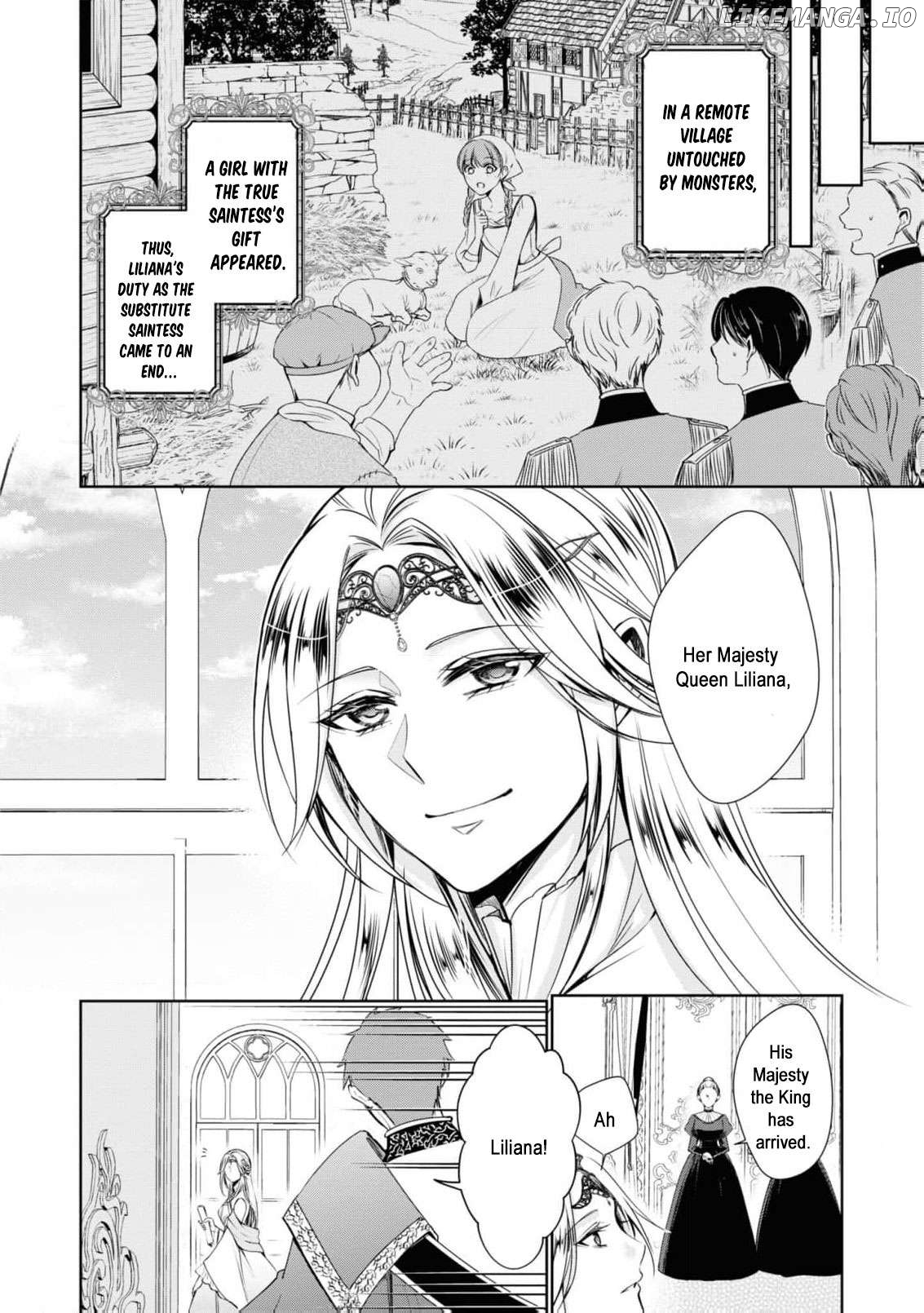 Nise Seijo da to Iwaremashita ga, Douyara Watashi ga Honmono no you desu ka? Chapter 2 - page 40