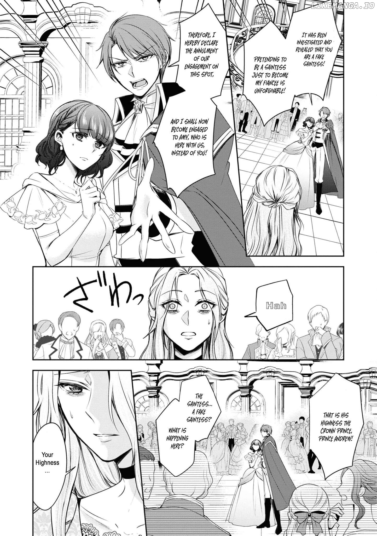 Nise Seijo da to Iwaremashita ga, Douyara Watashi ga Honmono no you desu ka? Chapter 2 - page 8