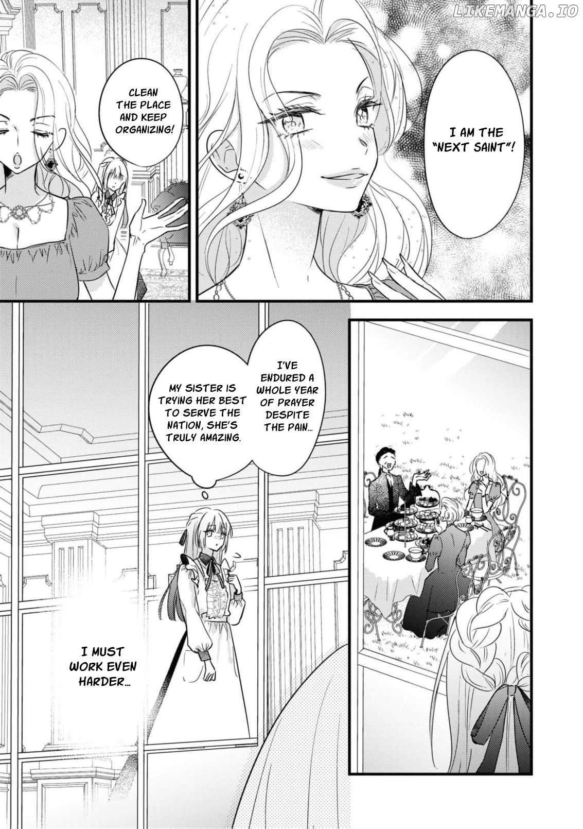Nise Seijo da to Iwaremashita ga, Douyara Watashi ga Honmono no you desu ka? Chapter 3 - page 11