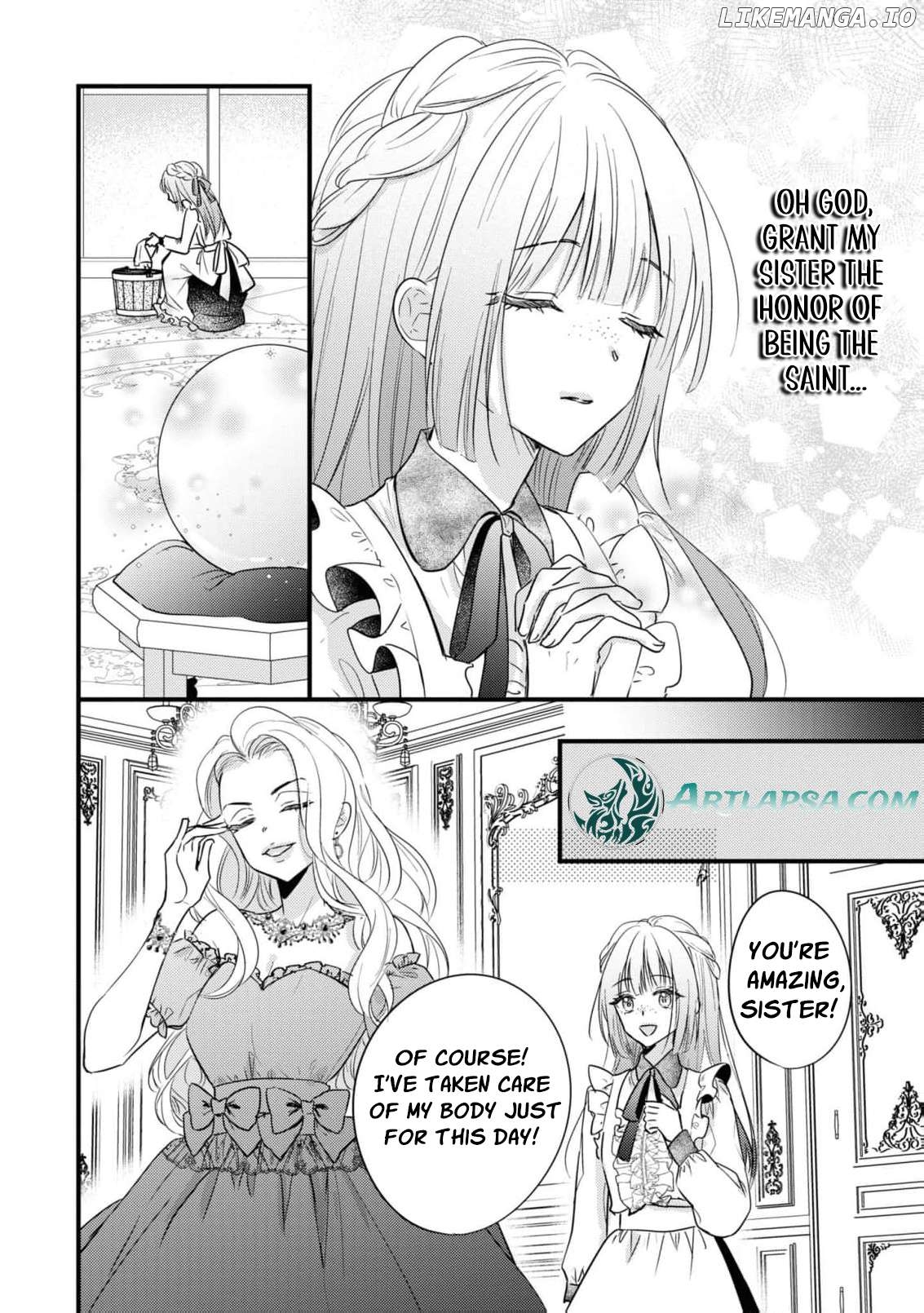 Nise Seijo da to Iwaremashita ga, Douyara Watashi ga Honmono no you desu ka? Chapter 3 - page 12