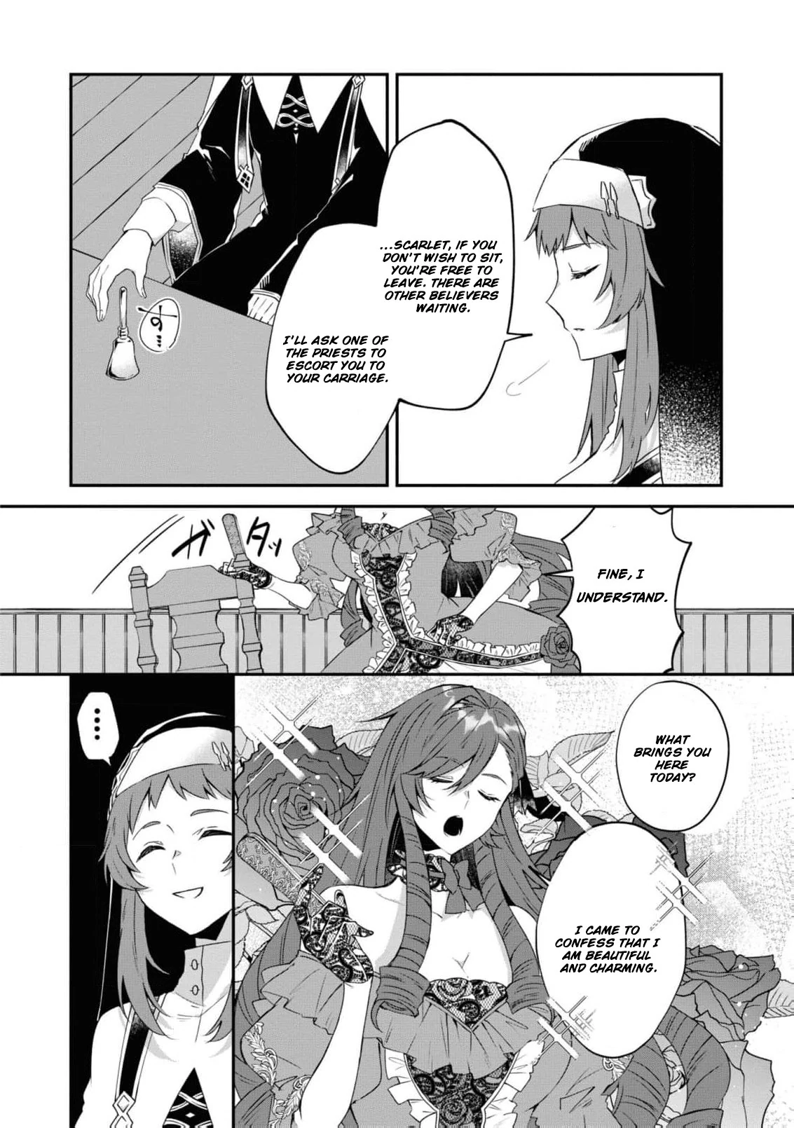 Nise Seijo da to Iwaremashita ga, Douyara Watashi ga Honmono no you desu ka? Chapter 4 - page 9