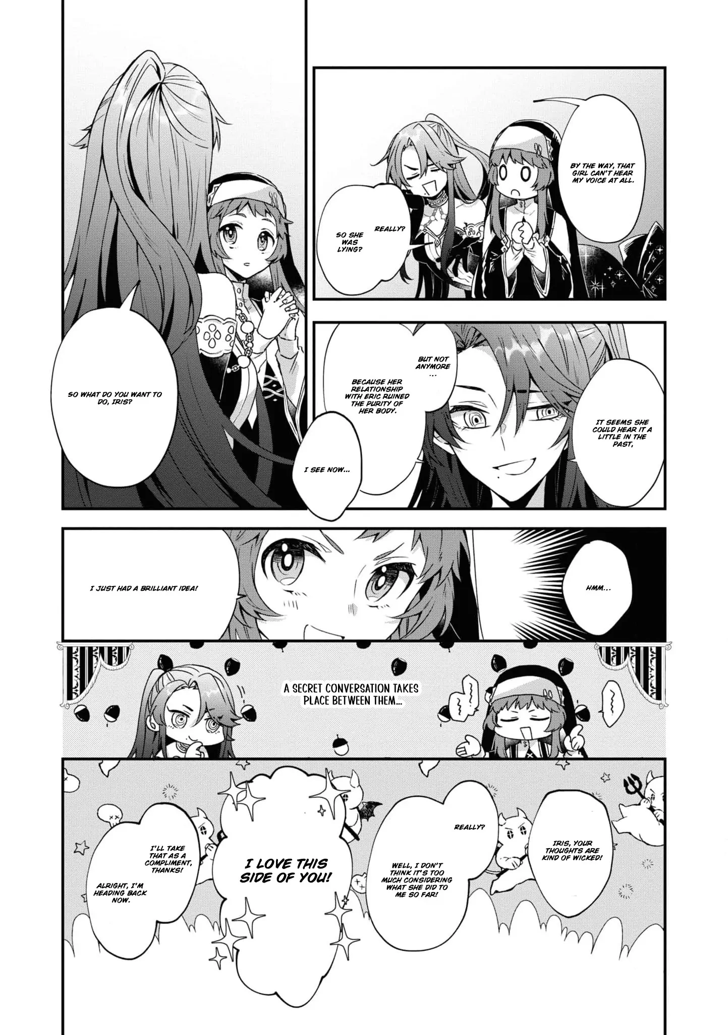 Nise Seijo da to Iwaremashita ga, Douyara Watashi ga Honmono no you desu ka? Chapter 4 - page 23