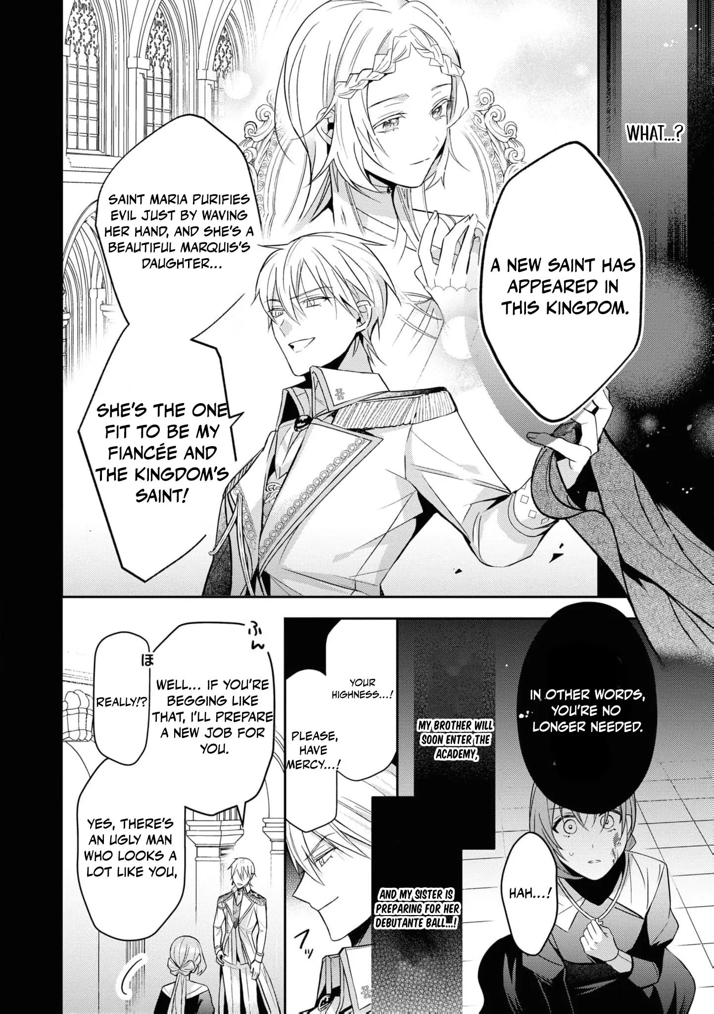Nise Seijo da to Iwaremashita ga, Douyara Watashi ga Honmono no you desu ka? Chapter 5 - page 10