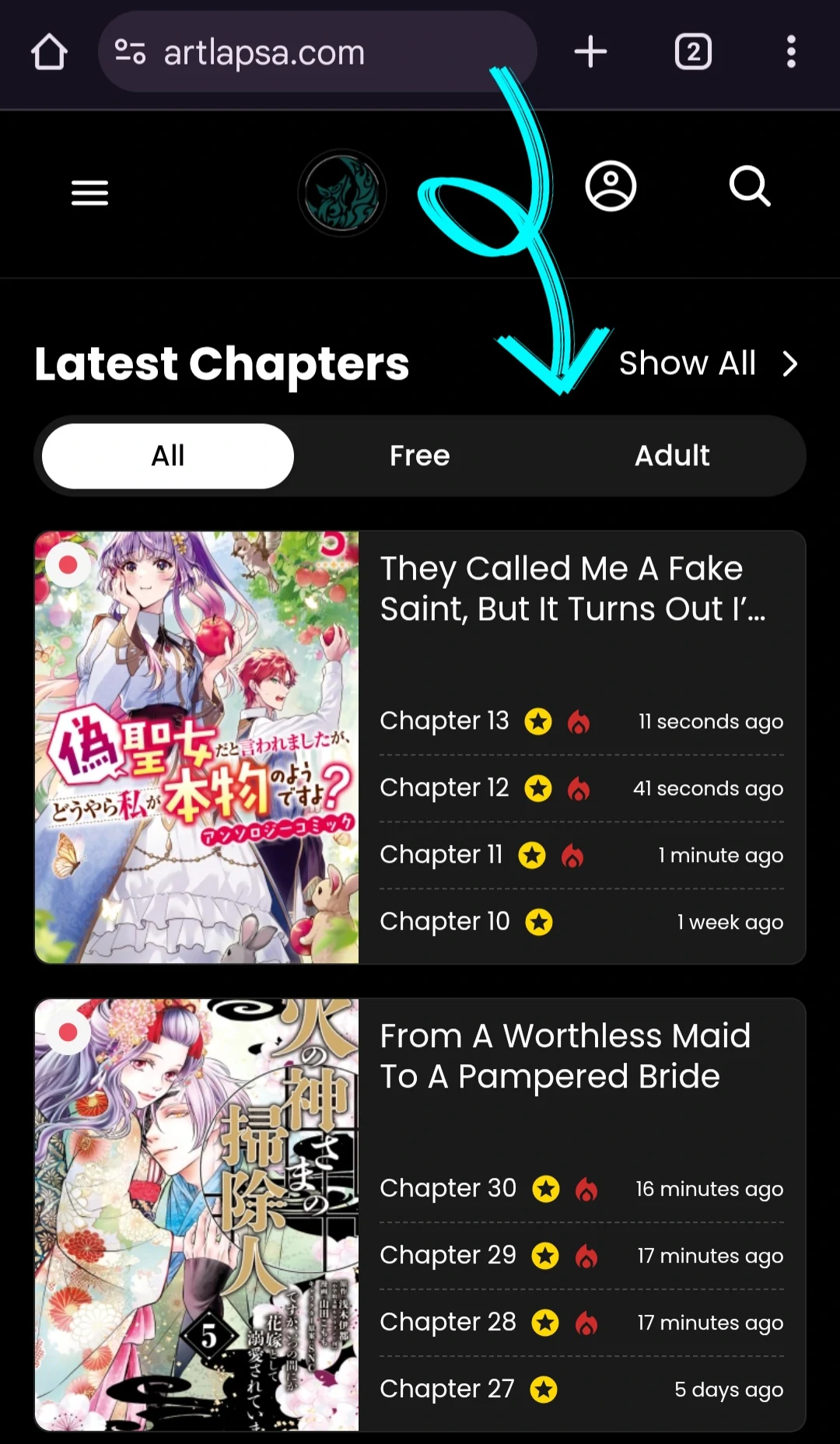 Nise Seijo da to Iwaremashita ga, Douyara Watashi ga Honmono no you desu ka? Chapter 5 - page 1