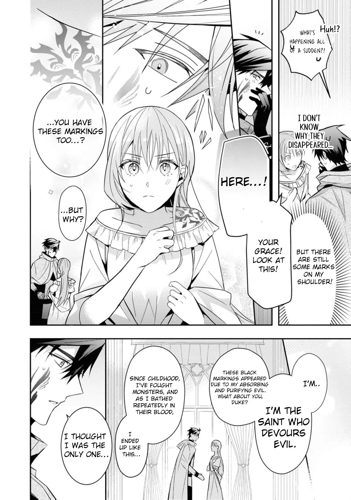 Nise Seijo da to Iwaremashita ga, Douyara Watashi ga Honmono no you desu ka? Chapter 5 - page 28