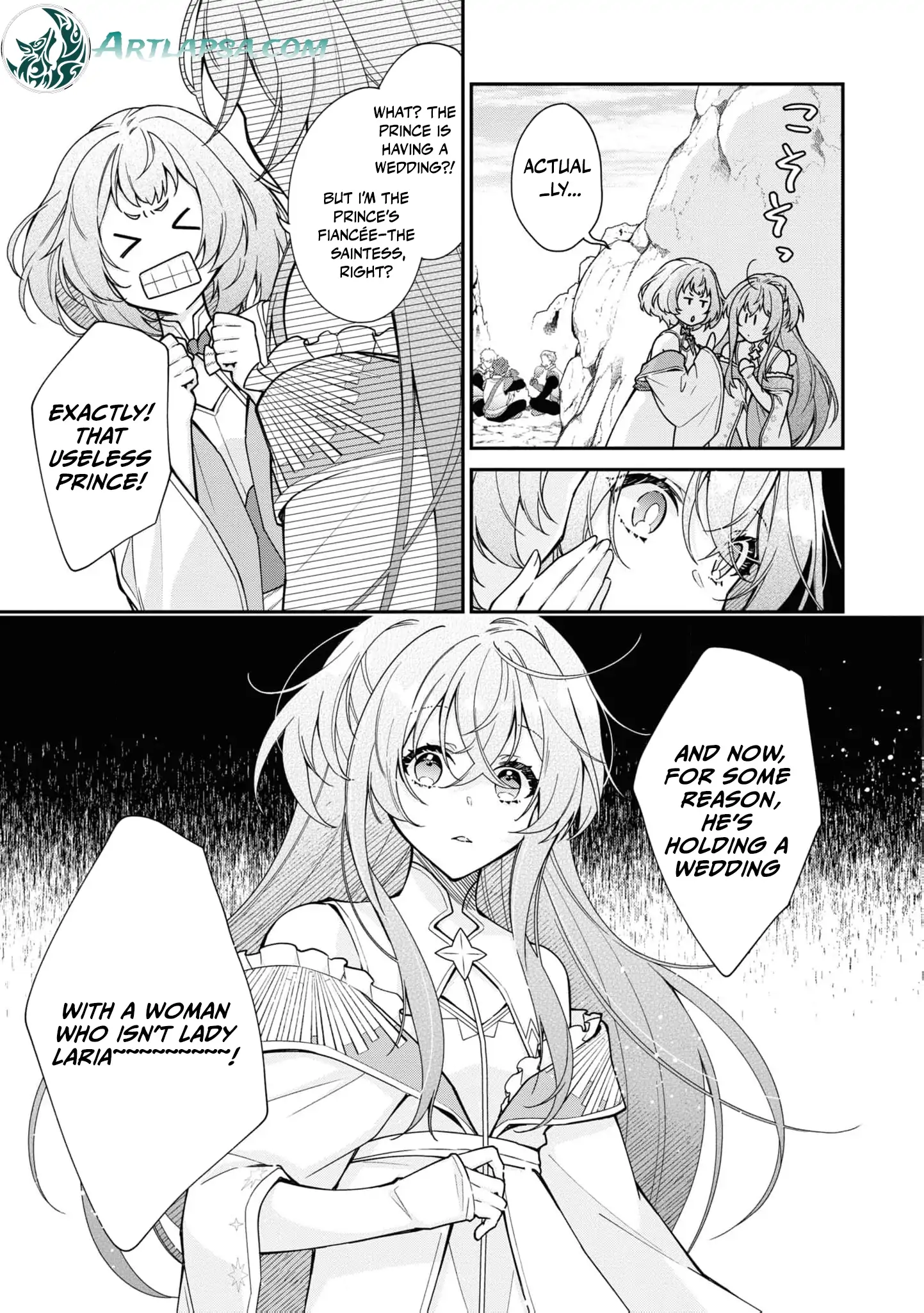 Nise Seijo da to Iwaremashita ga, Douyara Watashi ga Honmono no you desu ka? Chapter 6 - page 12