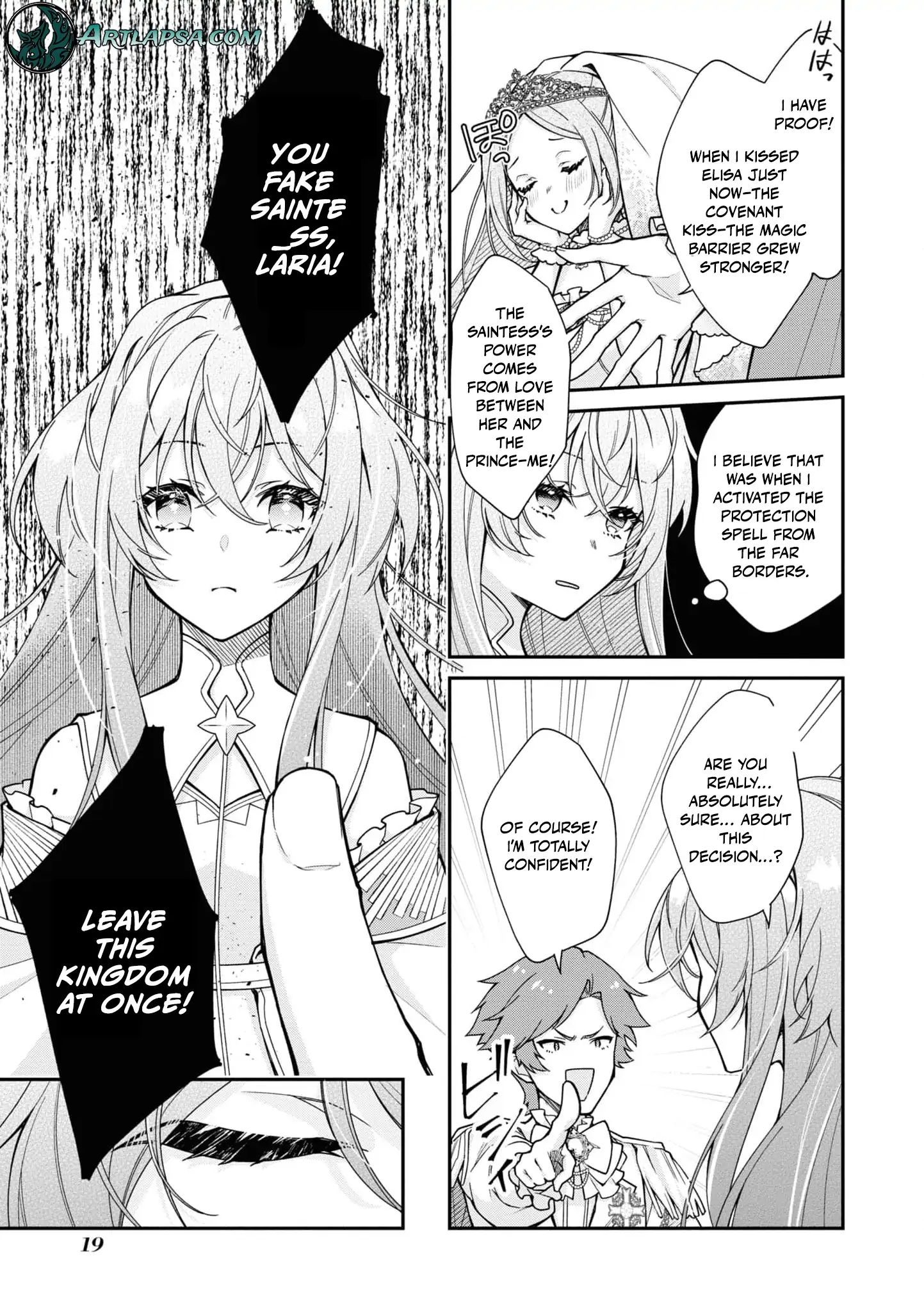Nise Seijo da to Iwaremashita ga, Douyara Watashi ga Honmono no you desu ka? Chapter 6 - page 22