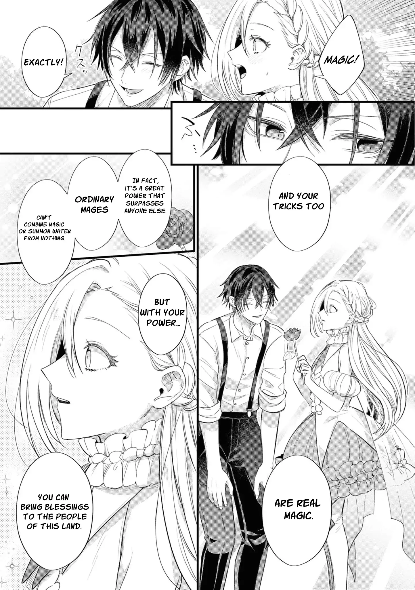 Nise Seijo da to Iwaremashita ga, Douyara Watashi ga Honmono no you desu ka? Chapter 7 - page 23