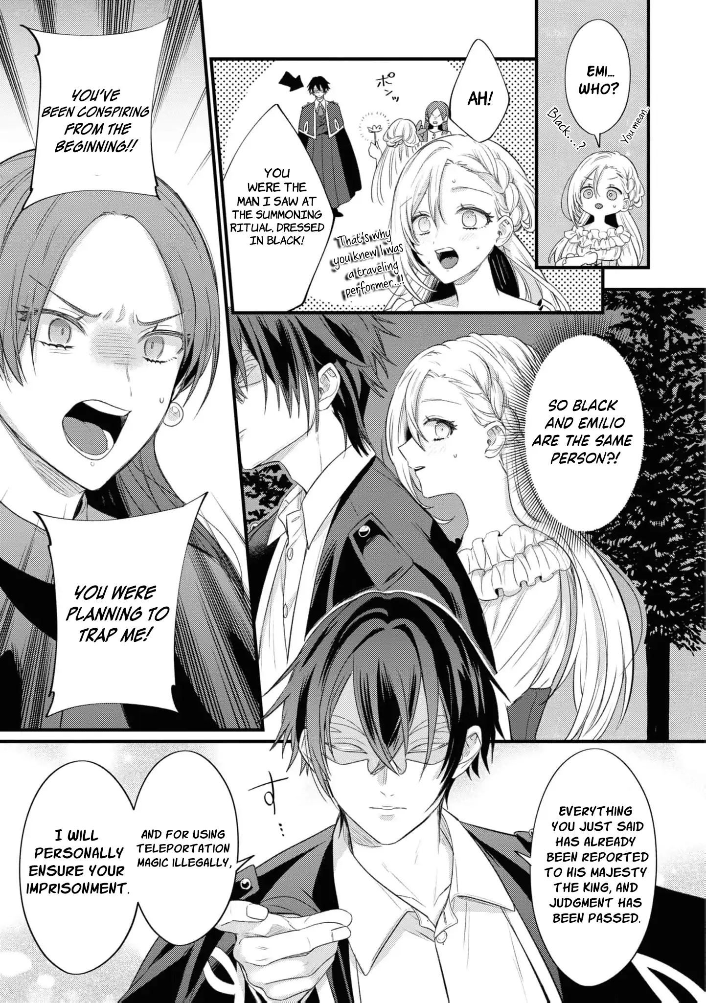 Nise Seijo da to Iwaremashita ga, Douyara Watashi ga Honmono no you desu ka? Chapter 7 - page 35
