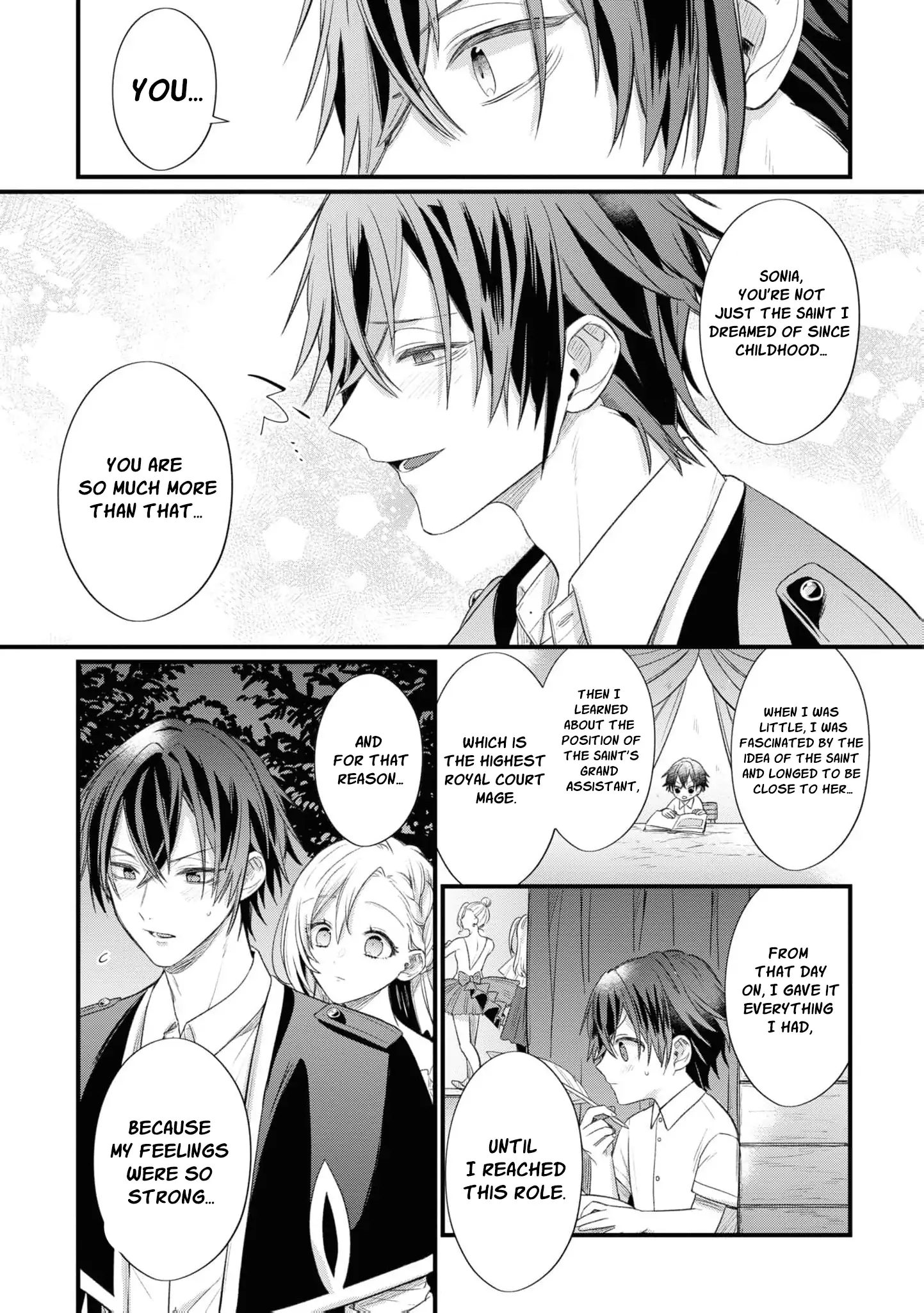 Nise Seijo da to Iwaremashita ga, Douyara Watashi ga Honmono no you desu ka? Chapter 7 - page 39