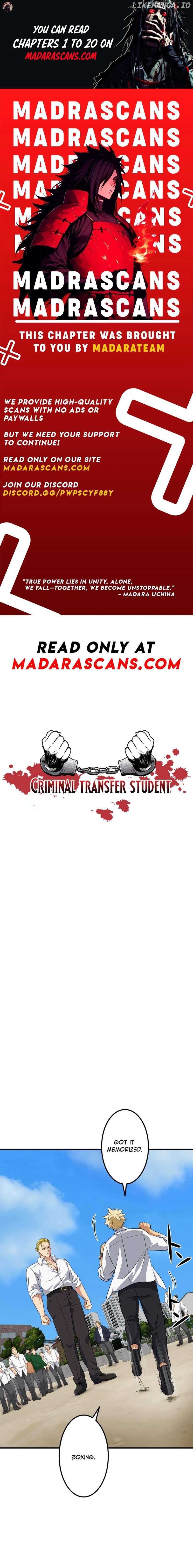 Criminal Transfer Student Chapter 6 - page 1