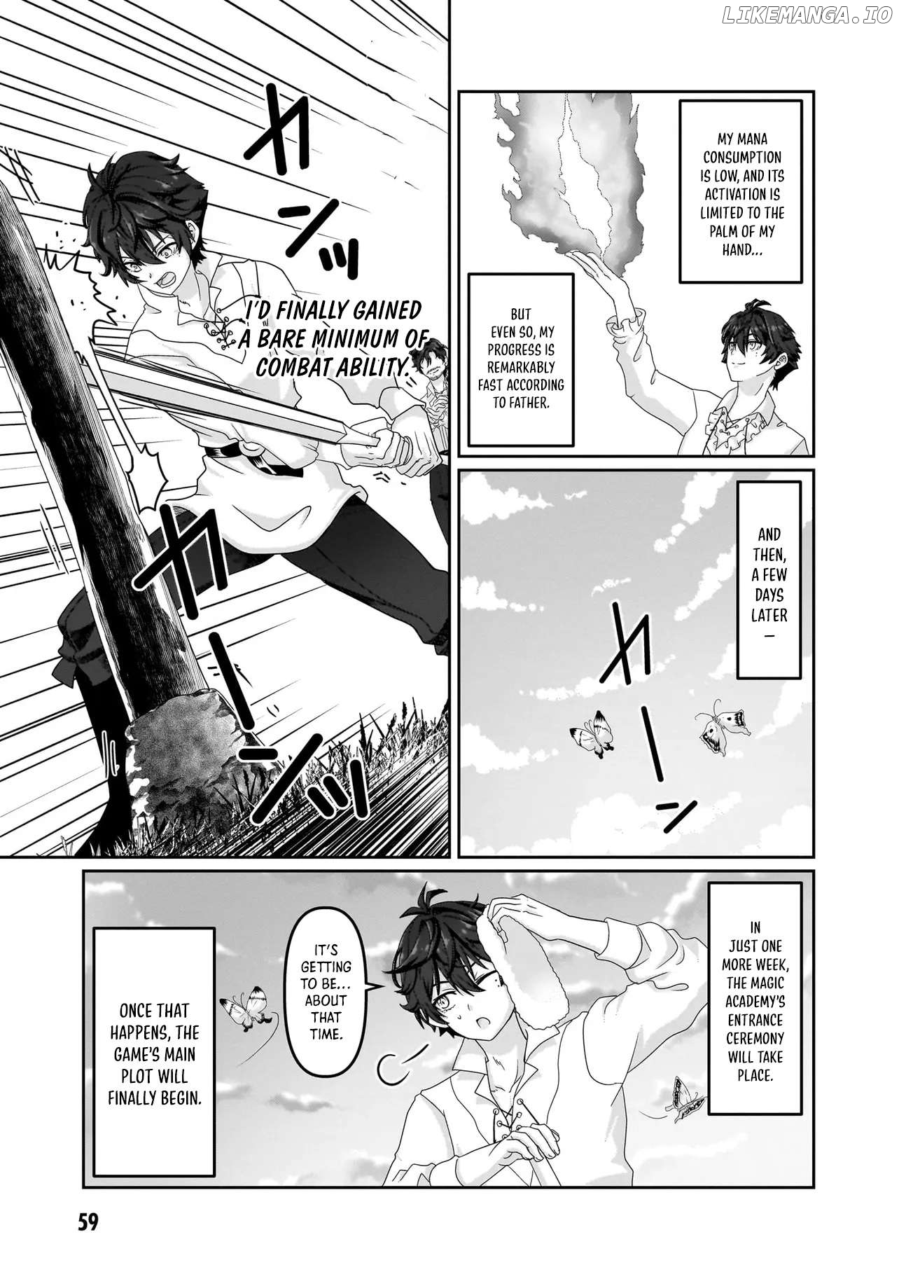 Mob Dakedo Saikyou wo Mezashimasu! ~Game Sekai ni Tensei shita Ore wa Jiyuu ni Tsuyosa wo Oimotomeru~ Chapter 2.2 - page 13