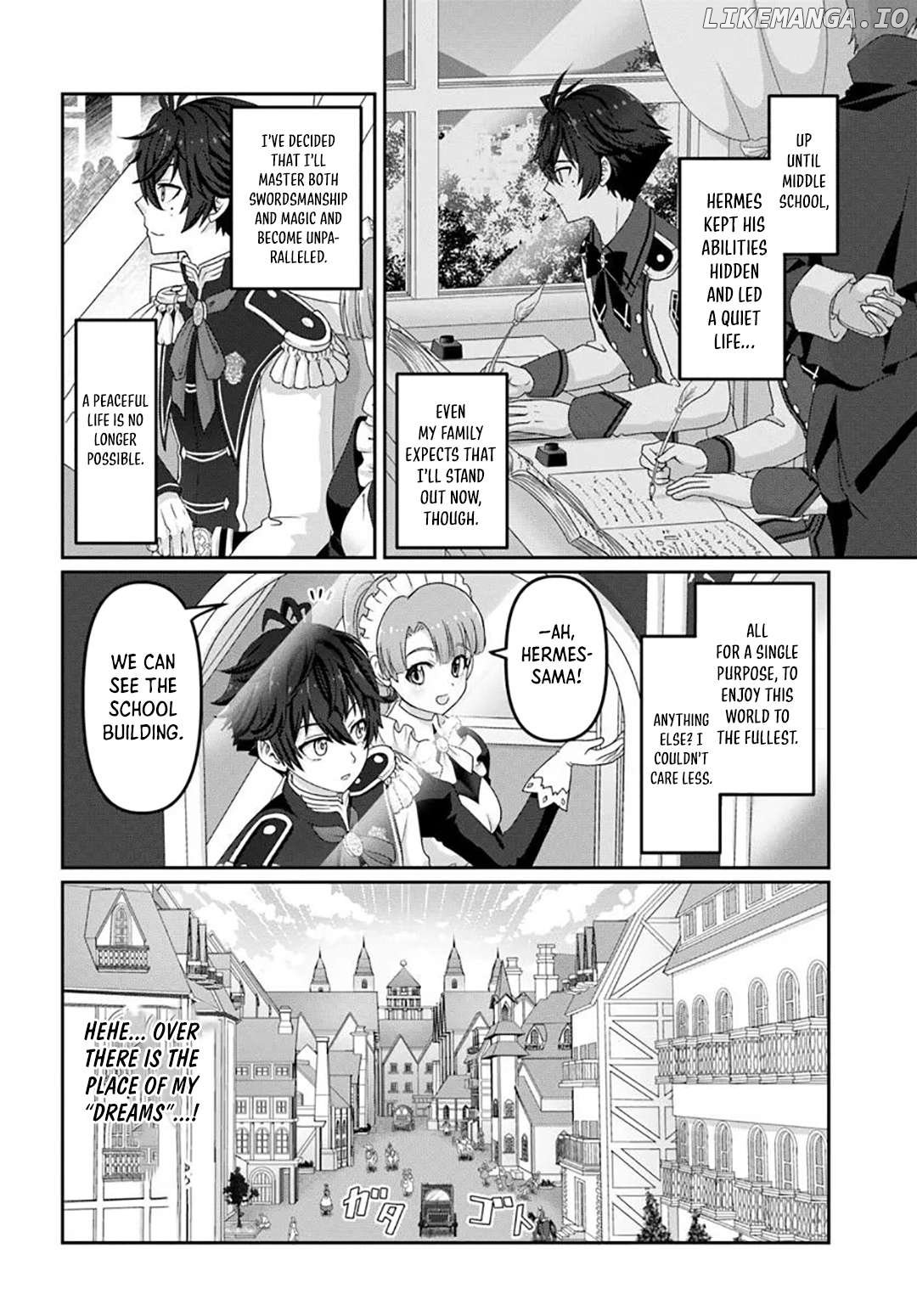 Mob Dakedo Saikyou wo Mezashimasu! ~Game Sekai ni Tensei shita Ore wa Jiyuu ni Tsuyosa wo Oimotomeru~ Chapter 4 - page 2