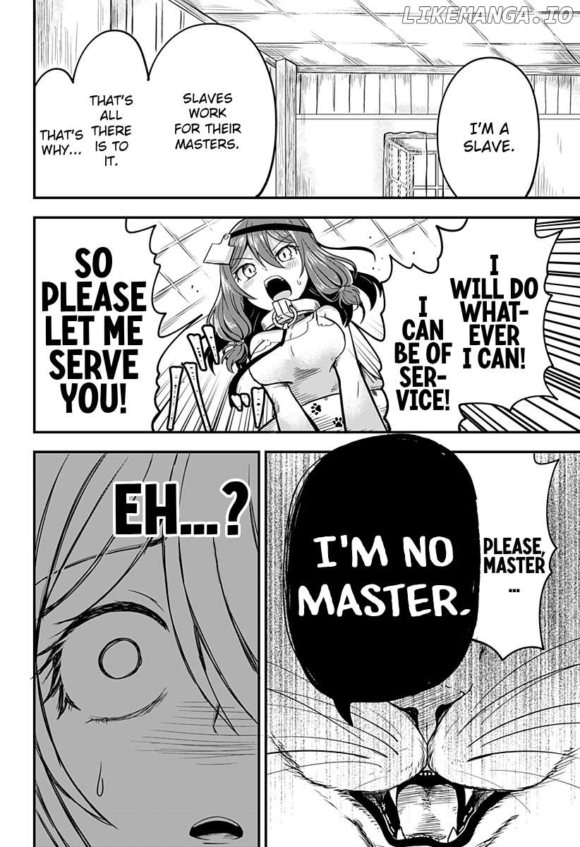Dorei no Watashi-shi Mofumofu Shujin ga Toutokute Kyou mo Buji Shibou Chapter 1 - page 12