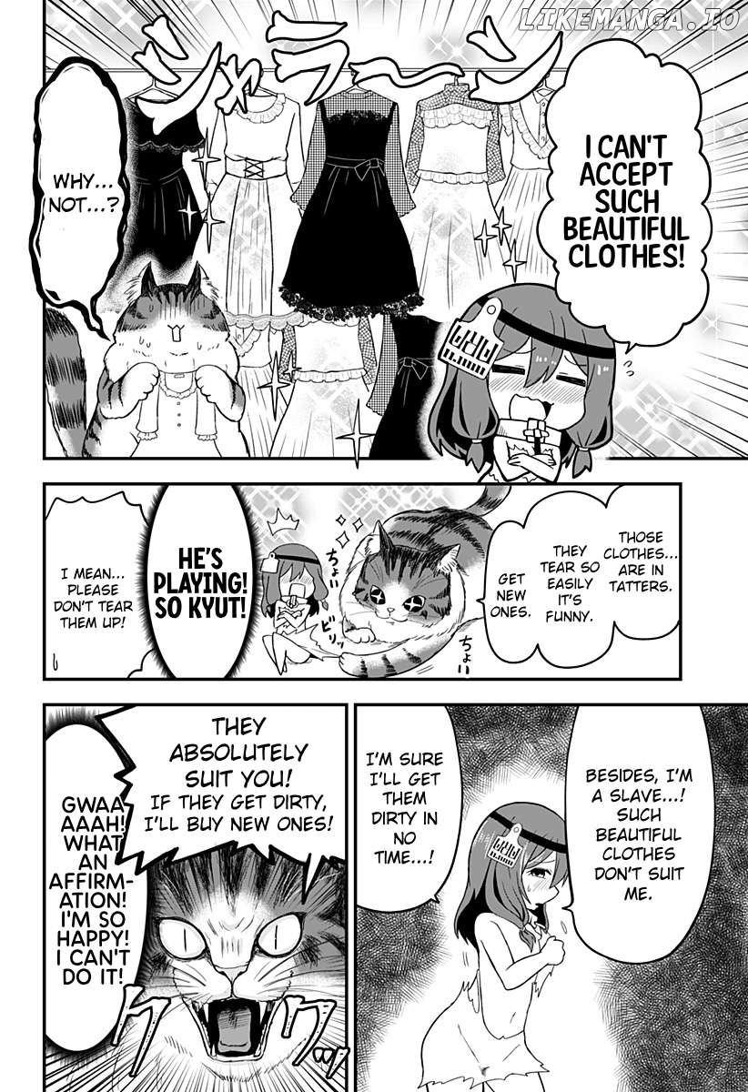 Dorei no Watashi-shi Mofumofu Shujin ga Toutokute Kyou mo Buji Shibou Chapter 2 - page 2