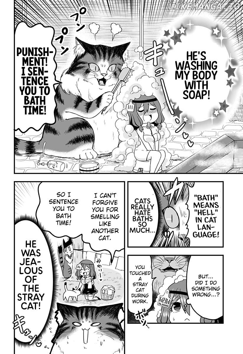 Dorei no Watashi-shi Mofumofu Shujin ga Toutokute Kyou mo Buji Shibou Chapter 3 - page 2
