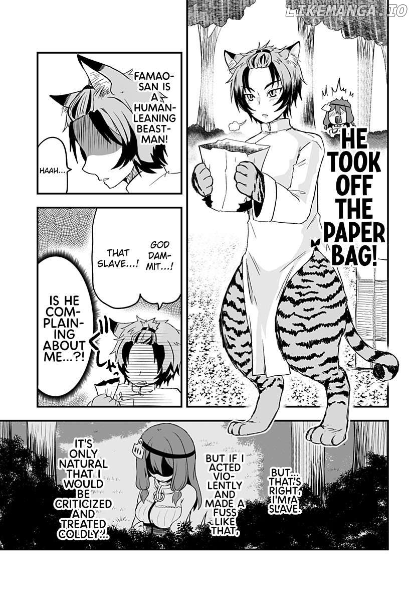 Dorei no Watashi-shi Mofumofu Shujin ga Toutokute Kyou mo Buji Shibou Chapter 4 - page 9