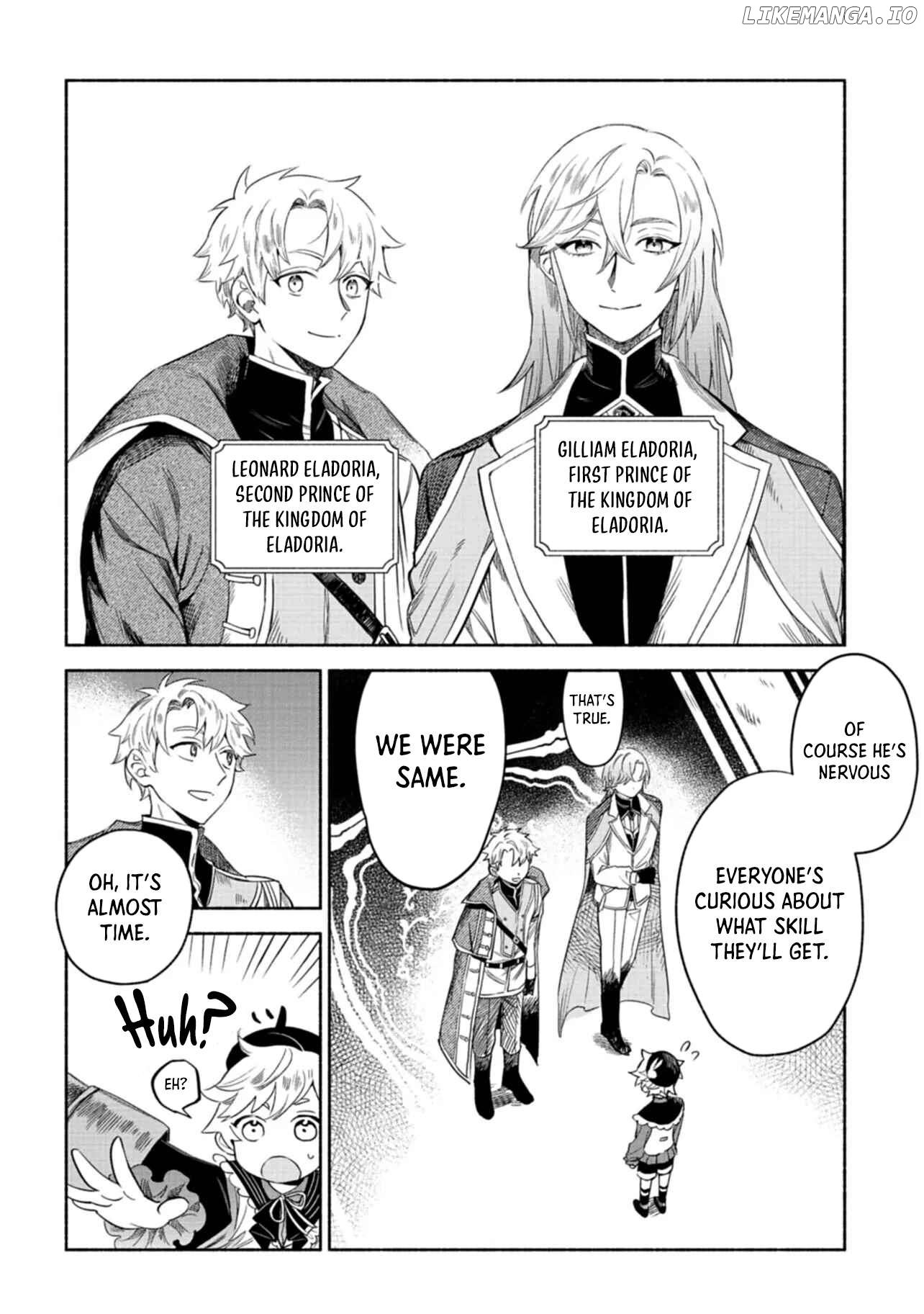 Shoukan Sukiru o Keishou shitanode, Kiwamete Miyou to Omoimasu! ~Mofumofu Mahou seibutsu to Isekai Life o Mankitsuchuu~ Chapter 1 - page 14