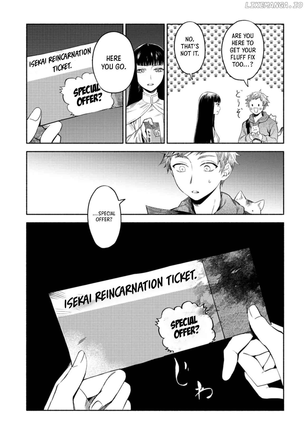 Shoukan Sukiru o Keishou shitanode, Kiwamete Miyou to Omoimasu! ~Mofumofu Mahou seibutsu to Isekai Life o Mankitsuchuu~ Chapter 1 - page 7
