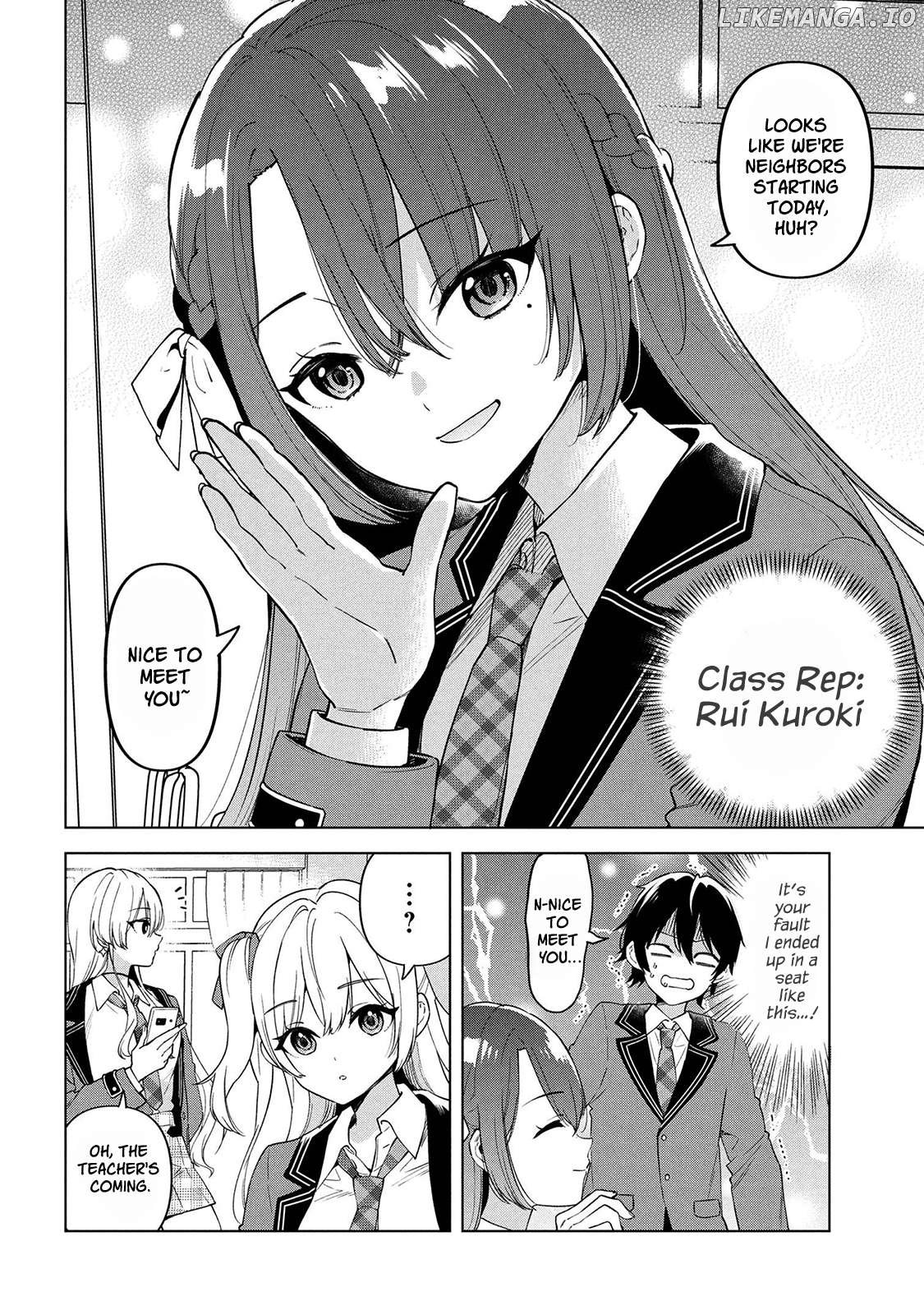 Inkyā no ore ga sekigae de S-kyū bishoujo ni kakomaretara himitsu no kankei ga hajimatta Chapter 1 - page 15