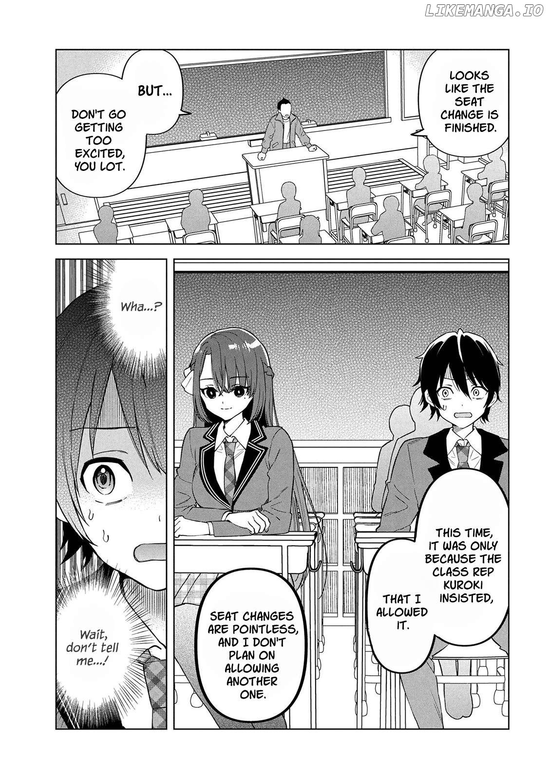 Inkyā no ore ga sekigae de S-kyū bishoujo ni kakomaretara himitsu no kankei ga hajimatta Chapter 1 - page 16