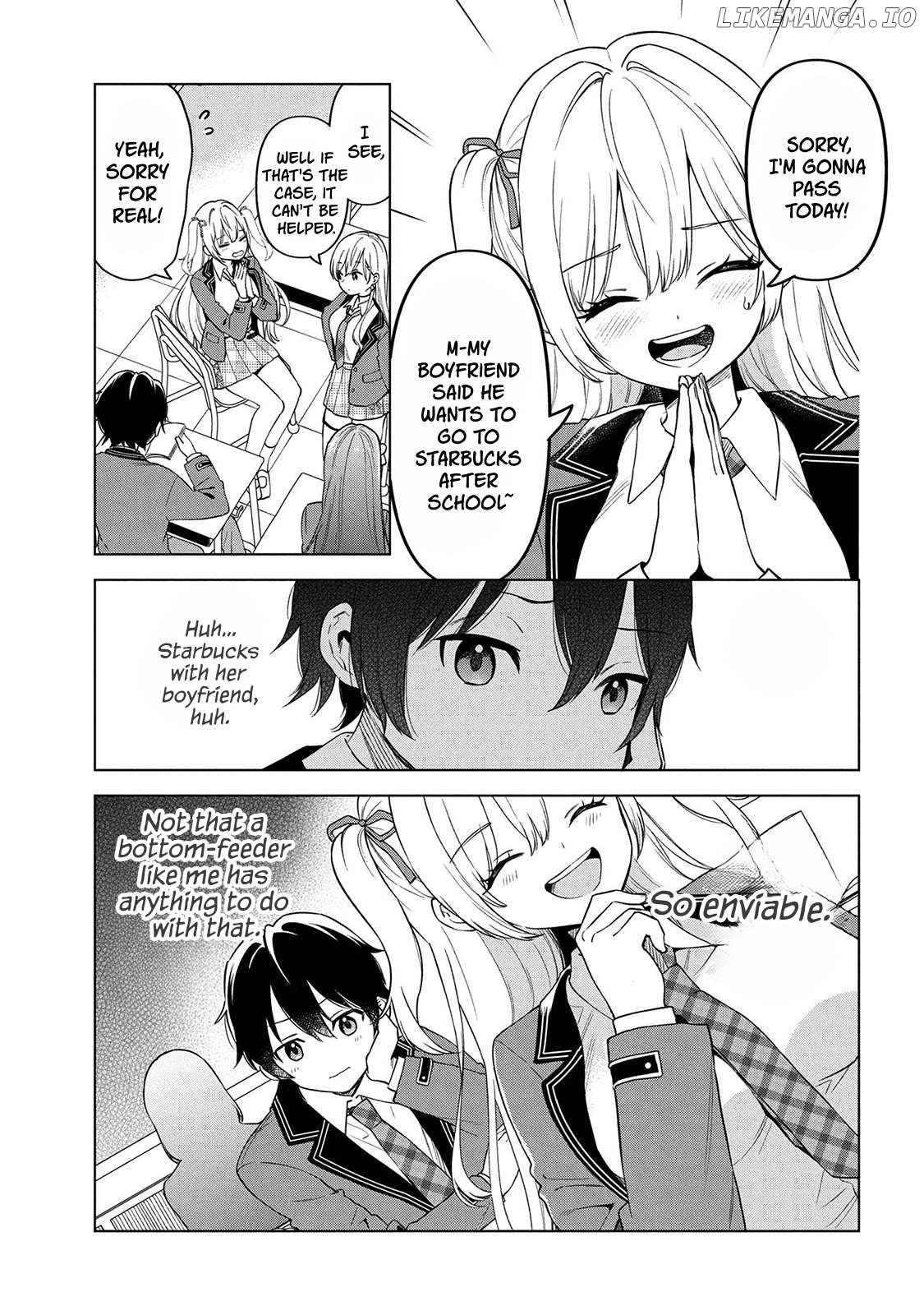 Inkyā no ore ga sekigae de S-kyū bishoujo ni kakomaretara himitsu no kankei ga hajimatta Chapter 1 - page 20