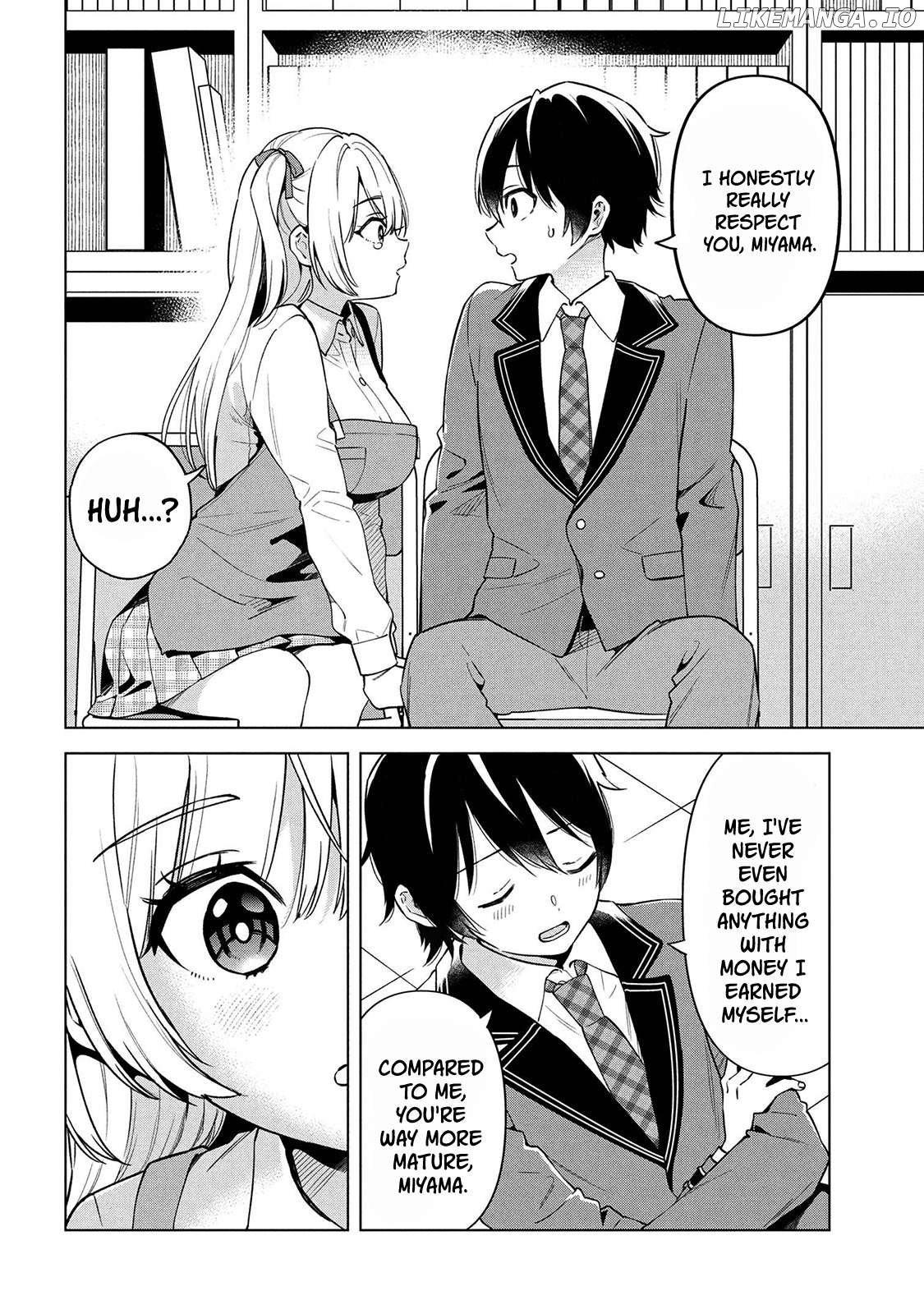 Inkyā no ore ga sekigae de S-kyū bishoujo ni kakomaretara himitsu no kankei ga hajimatta Chapter 1 - page 37
