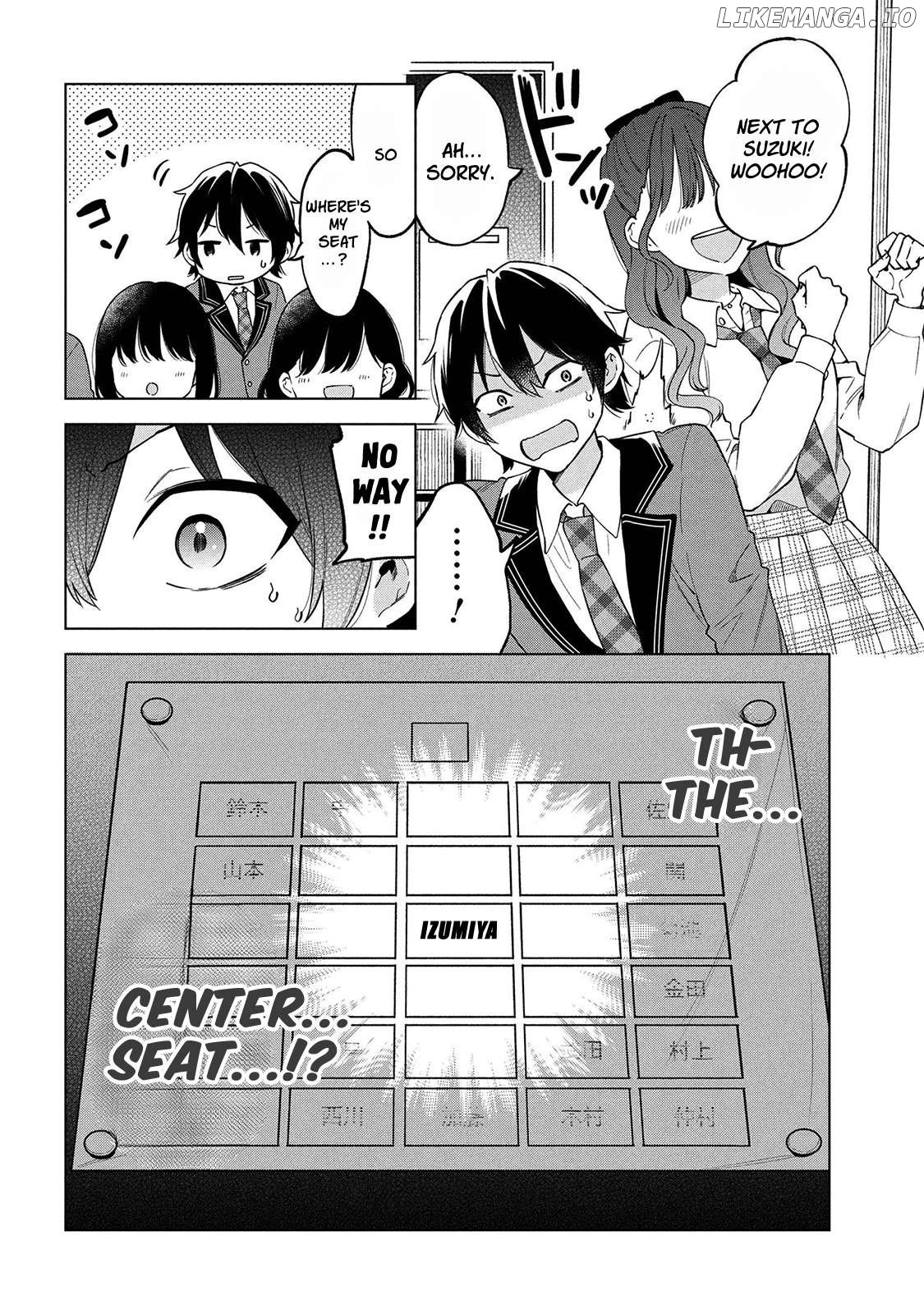Inkyā no ore ga sekigae de S-kyū bishoujo ni kakomaretara himitsu no kankei ga hajimatta Chapter 1 - page 6