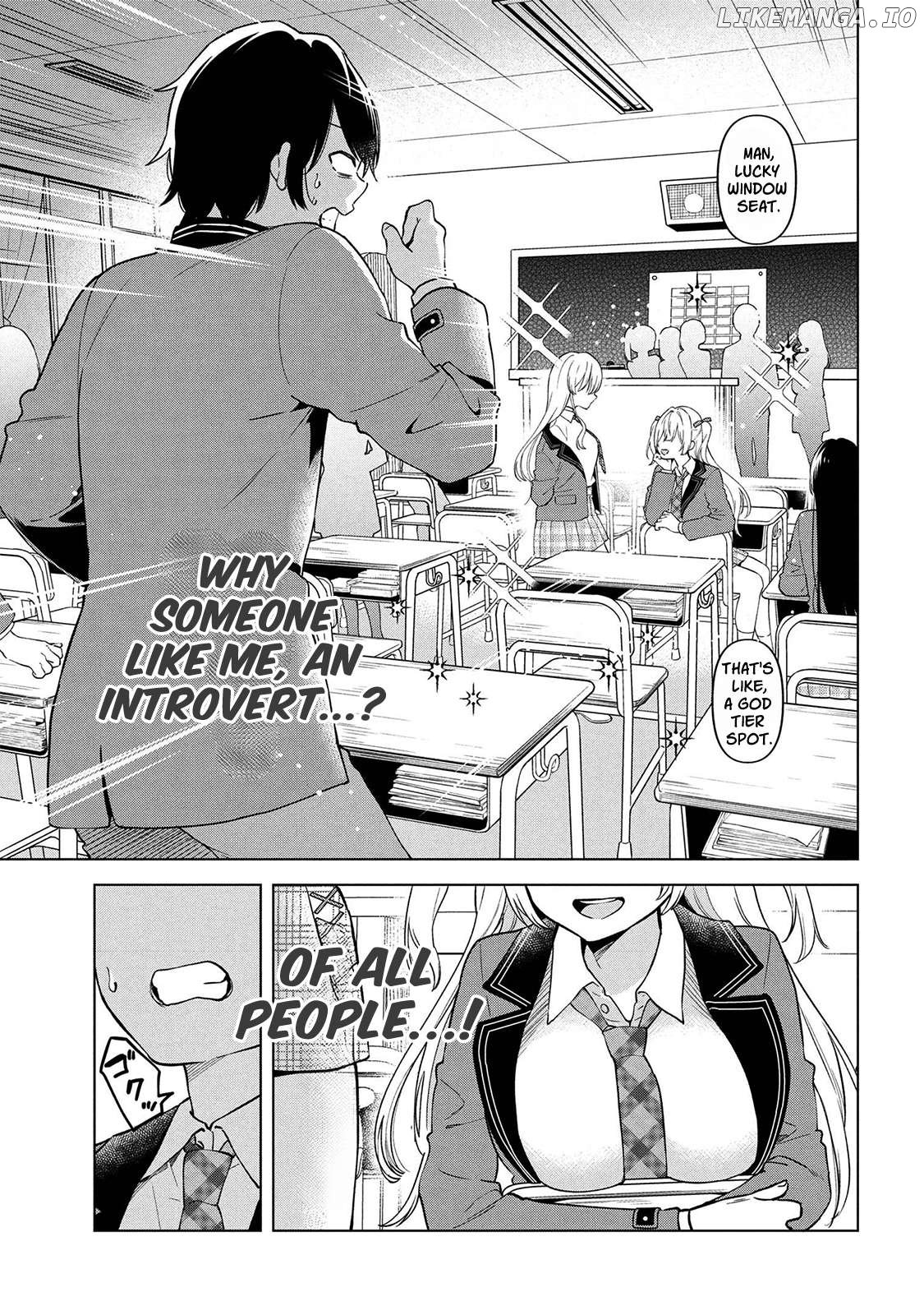 Inkyā no ore ga sekigae de S-kyū bishoujo ni kakomaretara himitsu no kankei ga hajimatta Chapter 1 - page 9