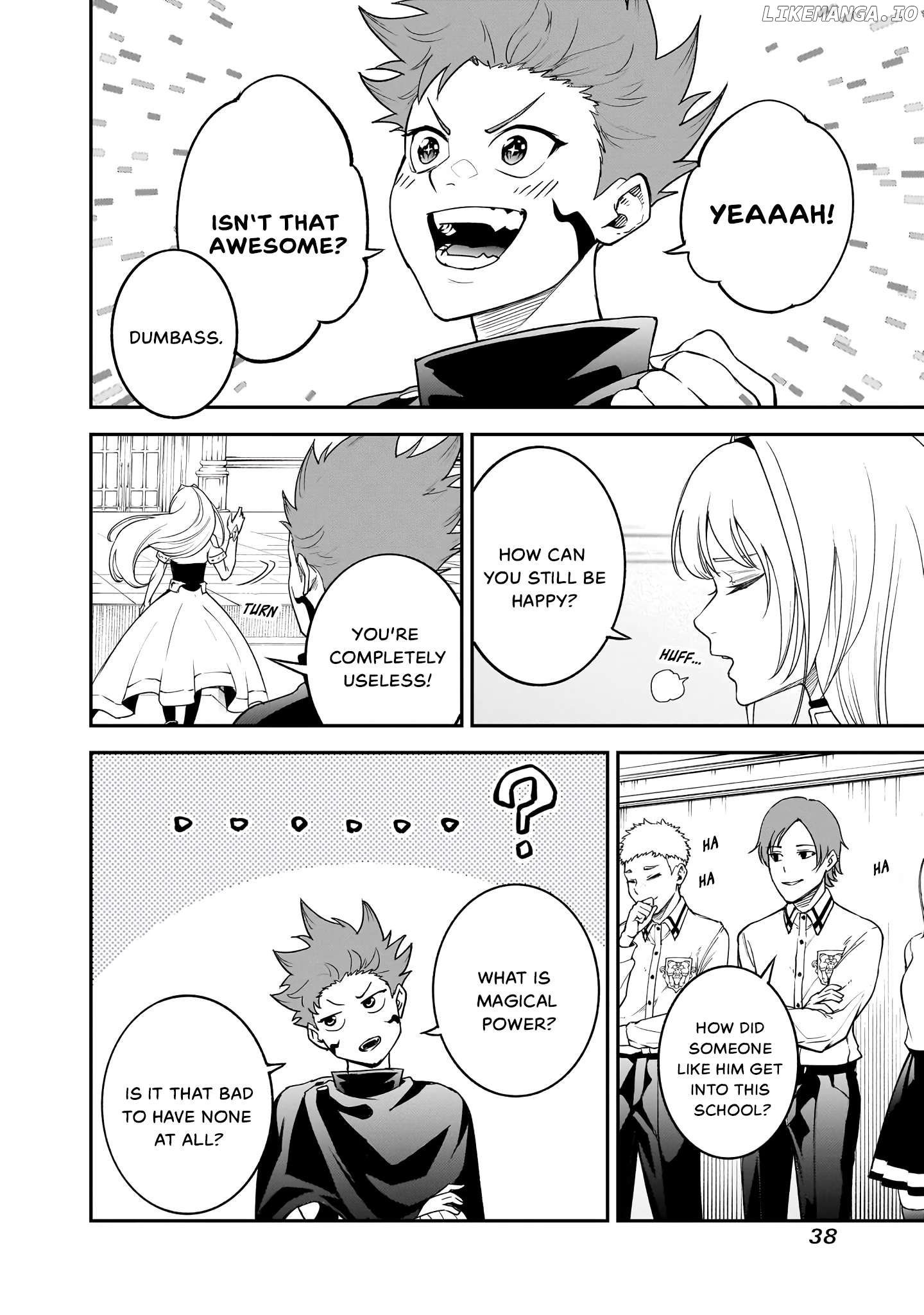 Maryoku Zetsumu no Ryuuken Tsukai: Maryoku Zero no Ryuuou no Musuko, Bocchi Yueni, Tomodachi wo Tsukuru Tameni Madou Gakuen de Musou Suru Chapter 1 - page 35