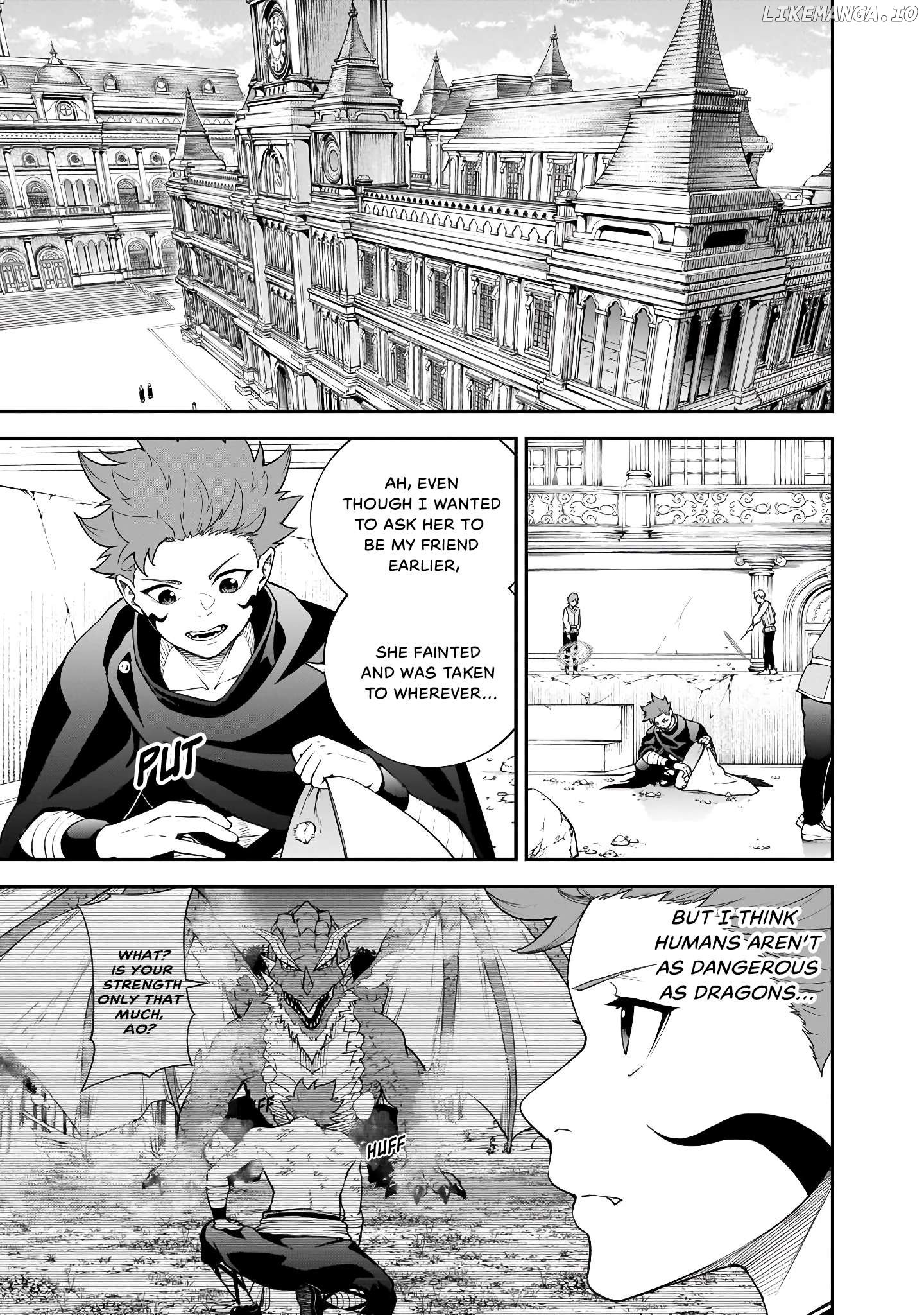 Maryoku Zetsumu no Ryuuken Tsukai: Maryoku Zero no Ryuuou no Musuko, Bocchi Yueni, Tomodachi wo Tsukuru Tameni Madou Gakuen de Musou Suru Chapter 1 - page 53