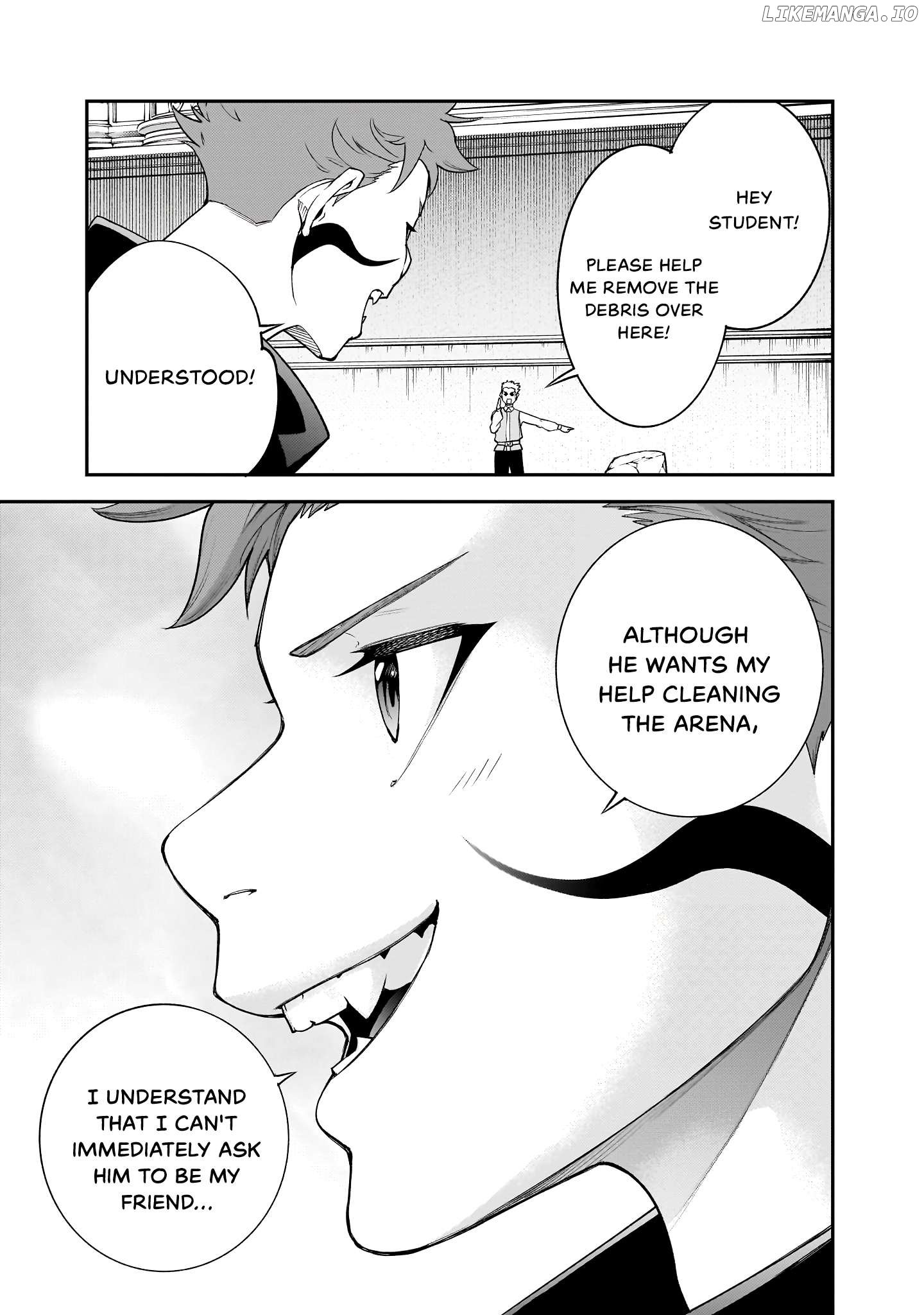 Maryoku Zetsumu no Ryuuken Tsukai: Maryoku Zero no Ryuuou no Musuko, Bocchi Yueni, Tomodachi wo Tsukuru Tameni Madou Gakuen de Musou Suru Chapter 1 - page 55