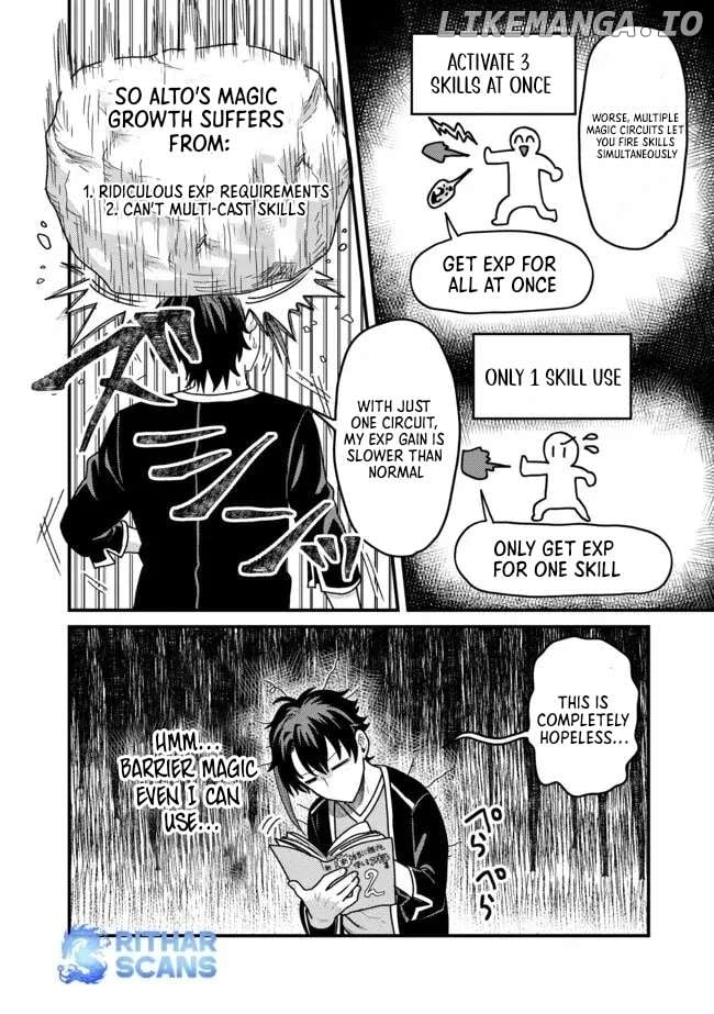 Zen Jidou Mahou [Auto Magic] no Cost Performance Musou "Seichou Speed ga Chou Osoi" to Tsuihou Sareta ga, Houchishite mo Keikenchi ga Atsumaru Mitai Desu Chapter 2.2 - page 12