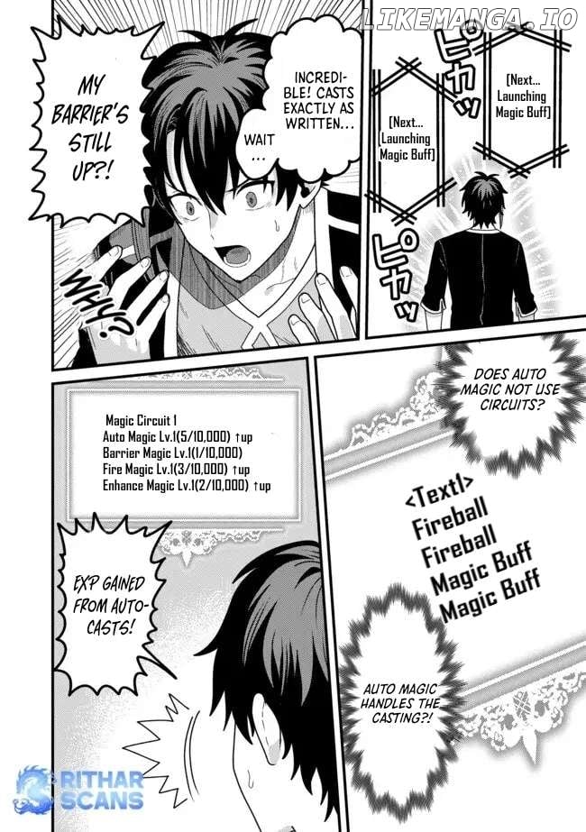 Zen Jidou Mahou [Auto Magic] no Cost Performance Musou "Seichou Speed ga Chou Osoi" to Tsuihou Sareta ga, Houchishite mo Keikenchi ga Atsumaru Mitai Desu Chapter 2.2 - page 18