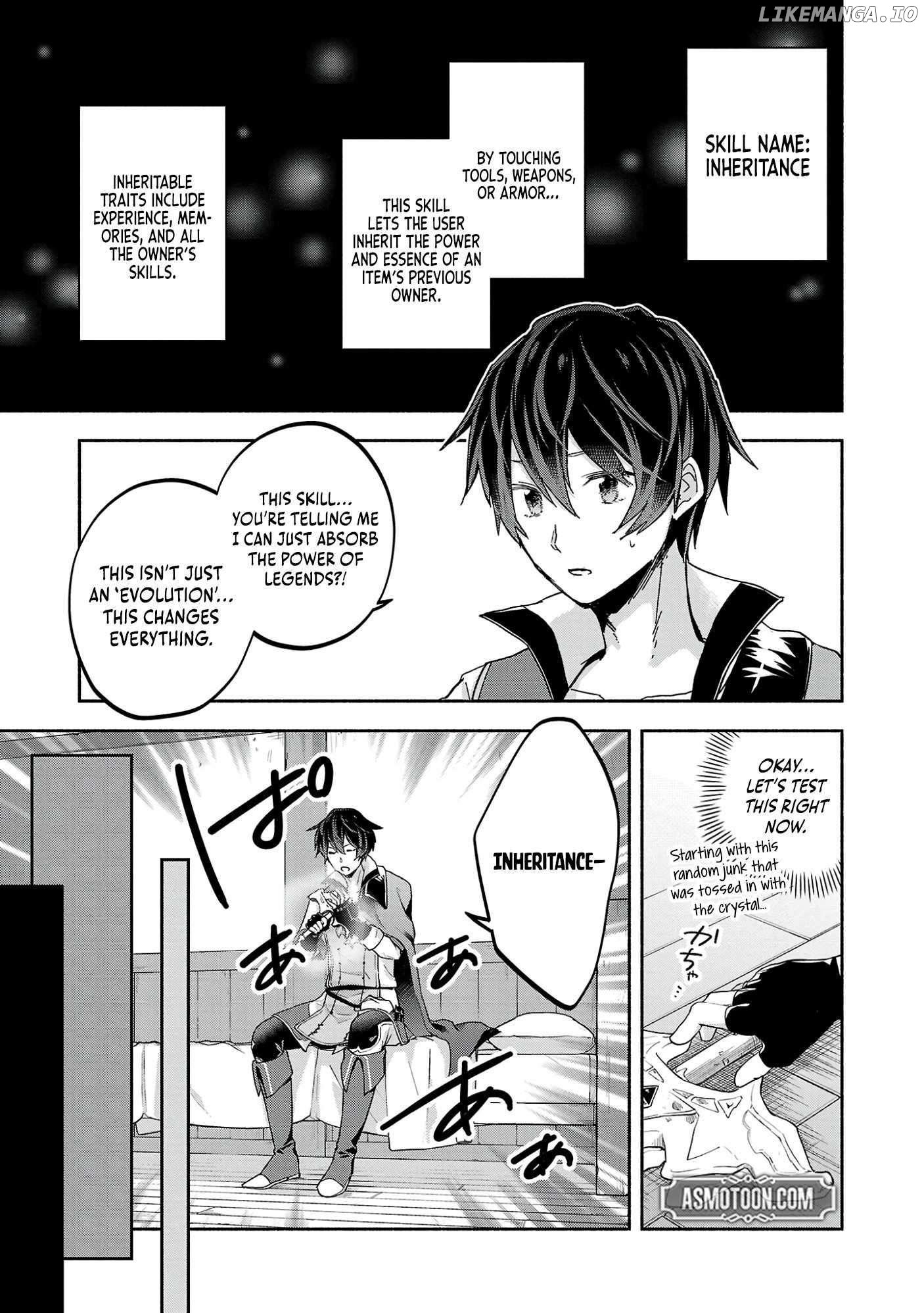 My Trash Skill 'Appraisal' Awakened into 'Inheritance' — Now I Wield the Power of Heroes and Stand Unmatched! Chapter 1 - page 35