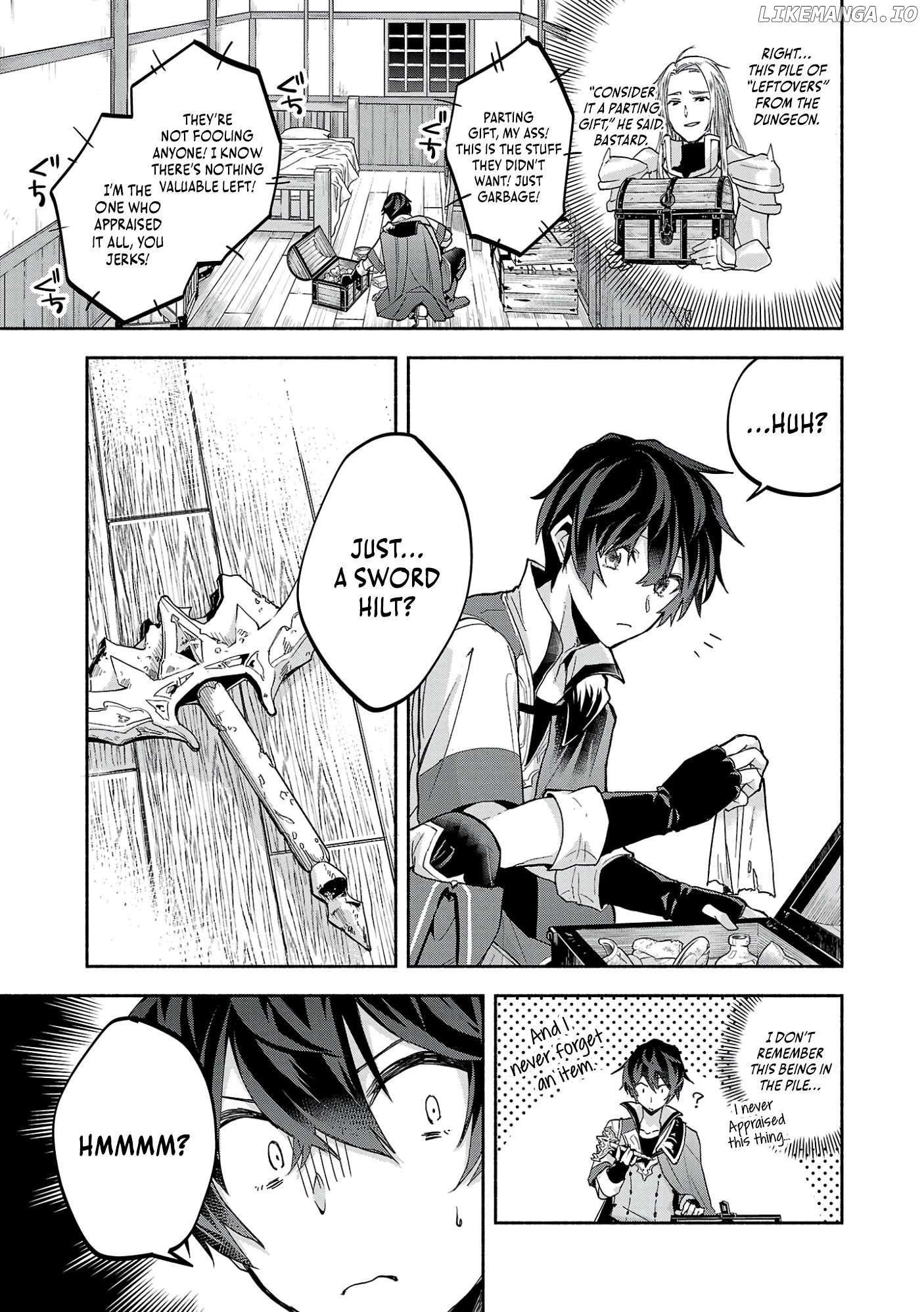 Kono Boukensha, Jinruishi Saikyou desu - Hazura Skill "Kantei" ga "Keishou" ni Kakusei shita no de, Amata no Eiyuu-tachi no Chikara wo Uketsugi Musou suru Chapter 1 - page 13