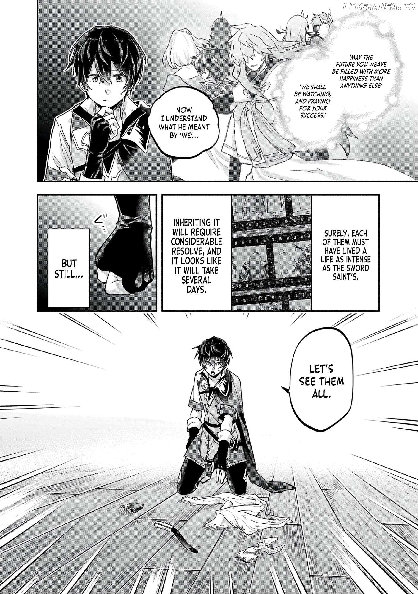 Kono Boukensha, Jinruishi Saikyou desu - Hazura Skill "Kantei" ga "Keishou" ni Kakusei shita no de, Amata no Eiyuu-tachi no Chikara wo Uketsugi Musou suru Chapter 1 - page 42
