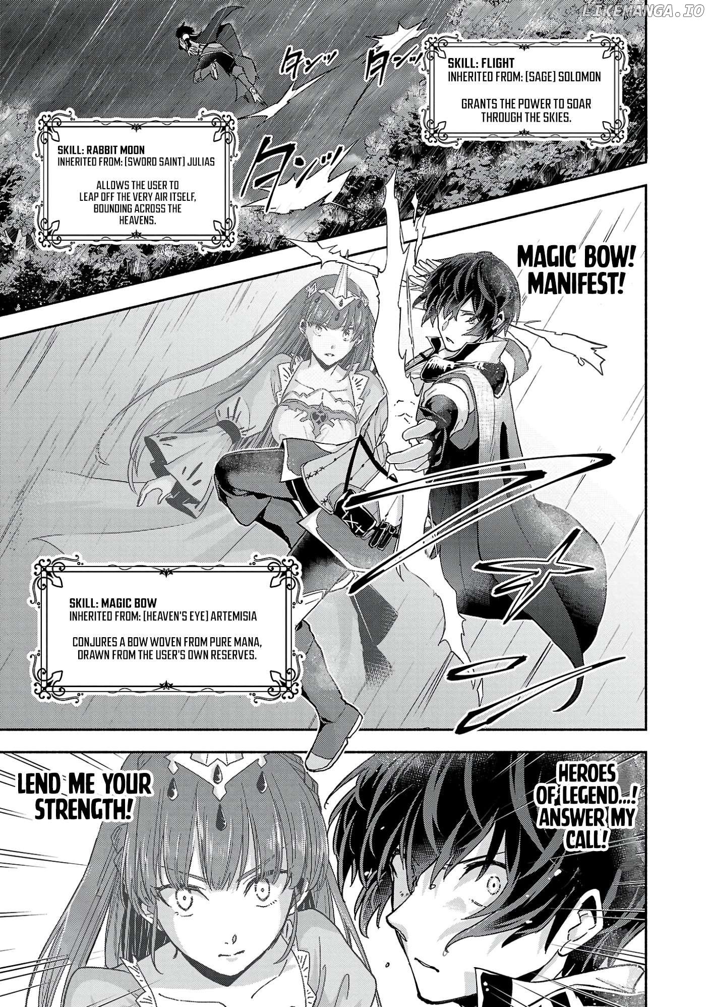Kono Boukensha, Jinruishi Saikyou desu - Hazura Skill "Kantei" ga "Keishou" ni Kakusei shita no de, Amata no Eiyuu-tachi no Chikara wo Uketsugi Musou suru Chapter 1 - page 49