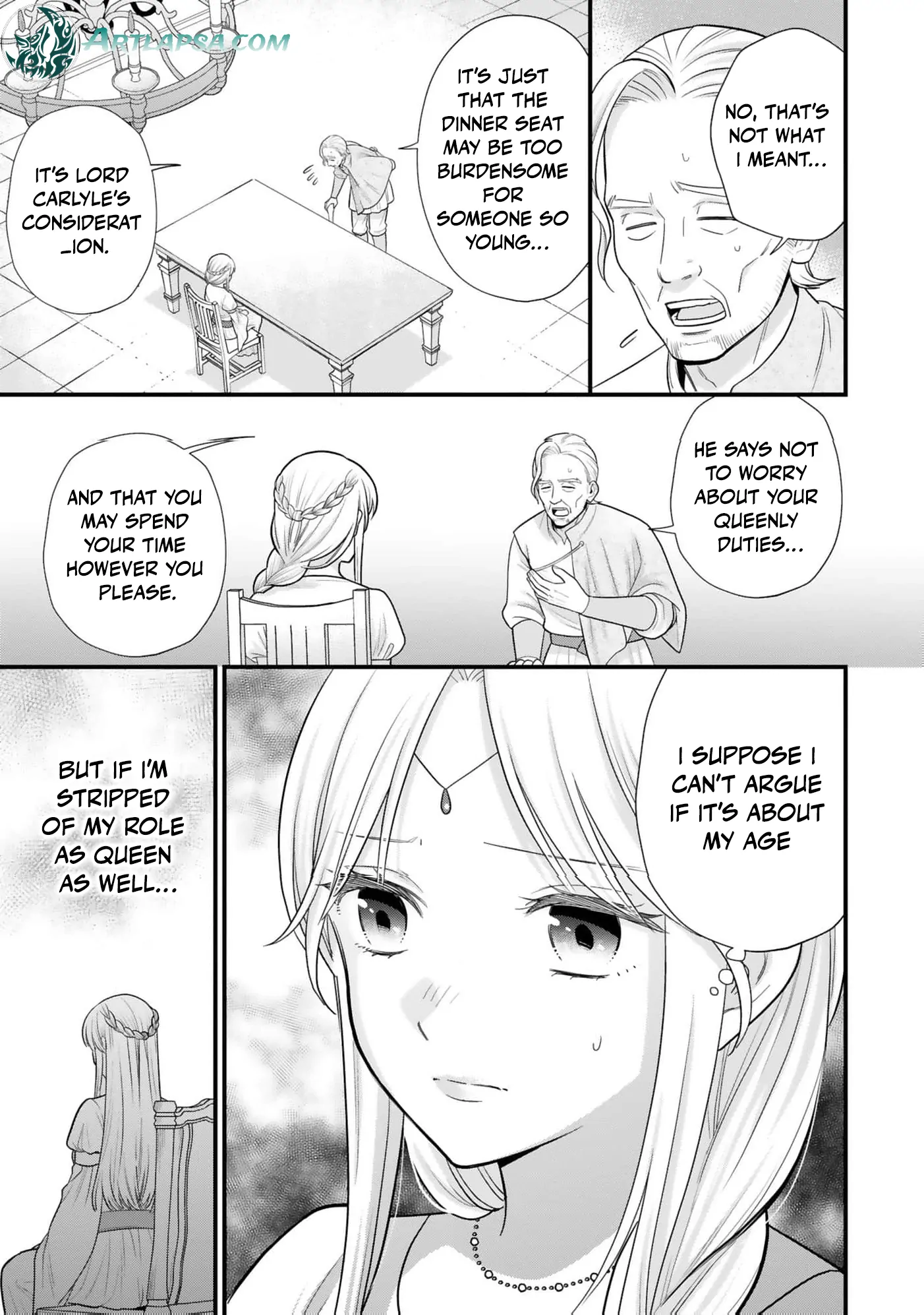 A Queen's Pride: I Shall Never Share His Bed Chapter 2 - page 7