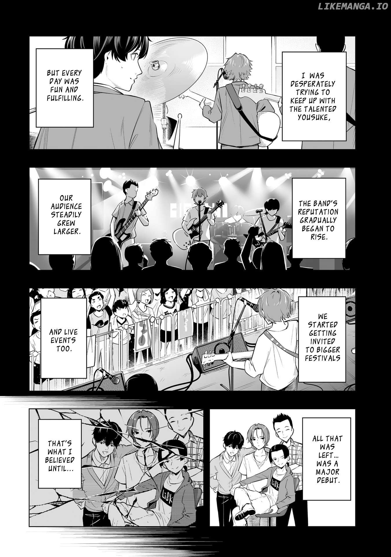 Band o Kubi ni Sareta Boku to Oshi JK no Seishun Rewrite Chapter 1 - page 13