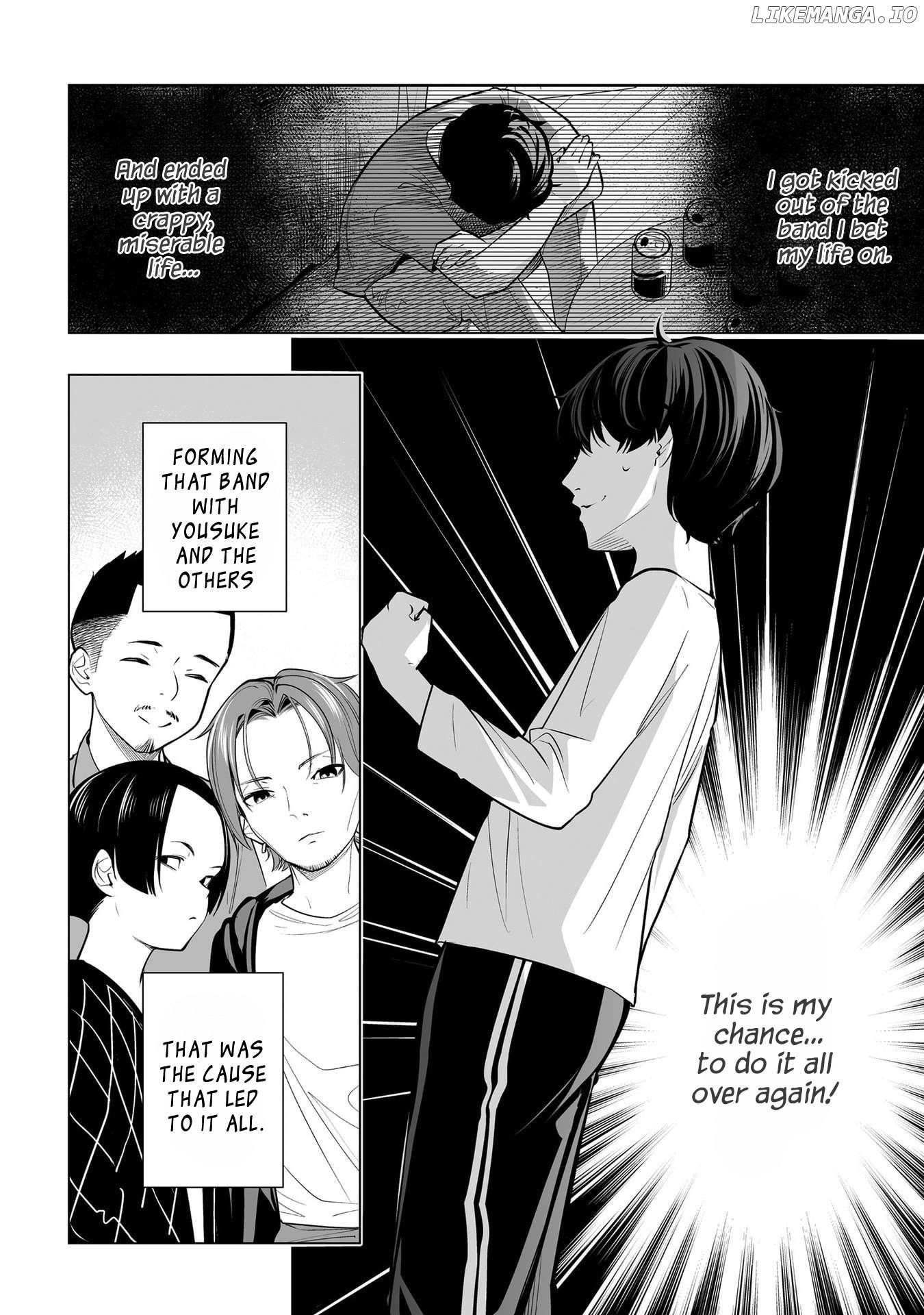 Band o Kubi ni Sareta Boku to Oshi JK no Seishun Rewrite Chapter 1 - page 39